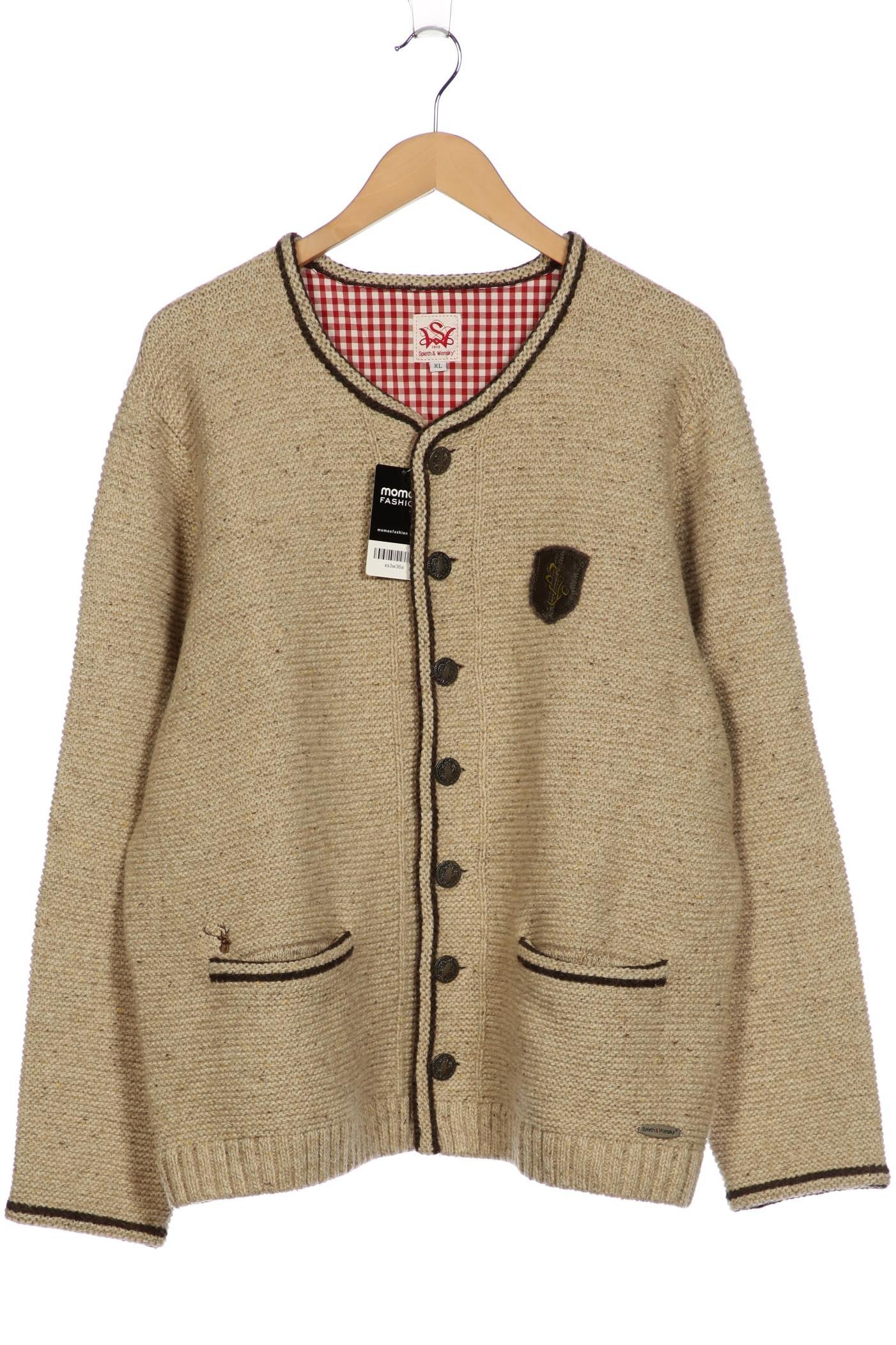 

Spieth Wensky Herren Strickjacke, beige, Gr. 54