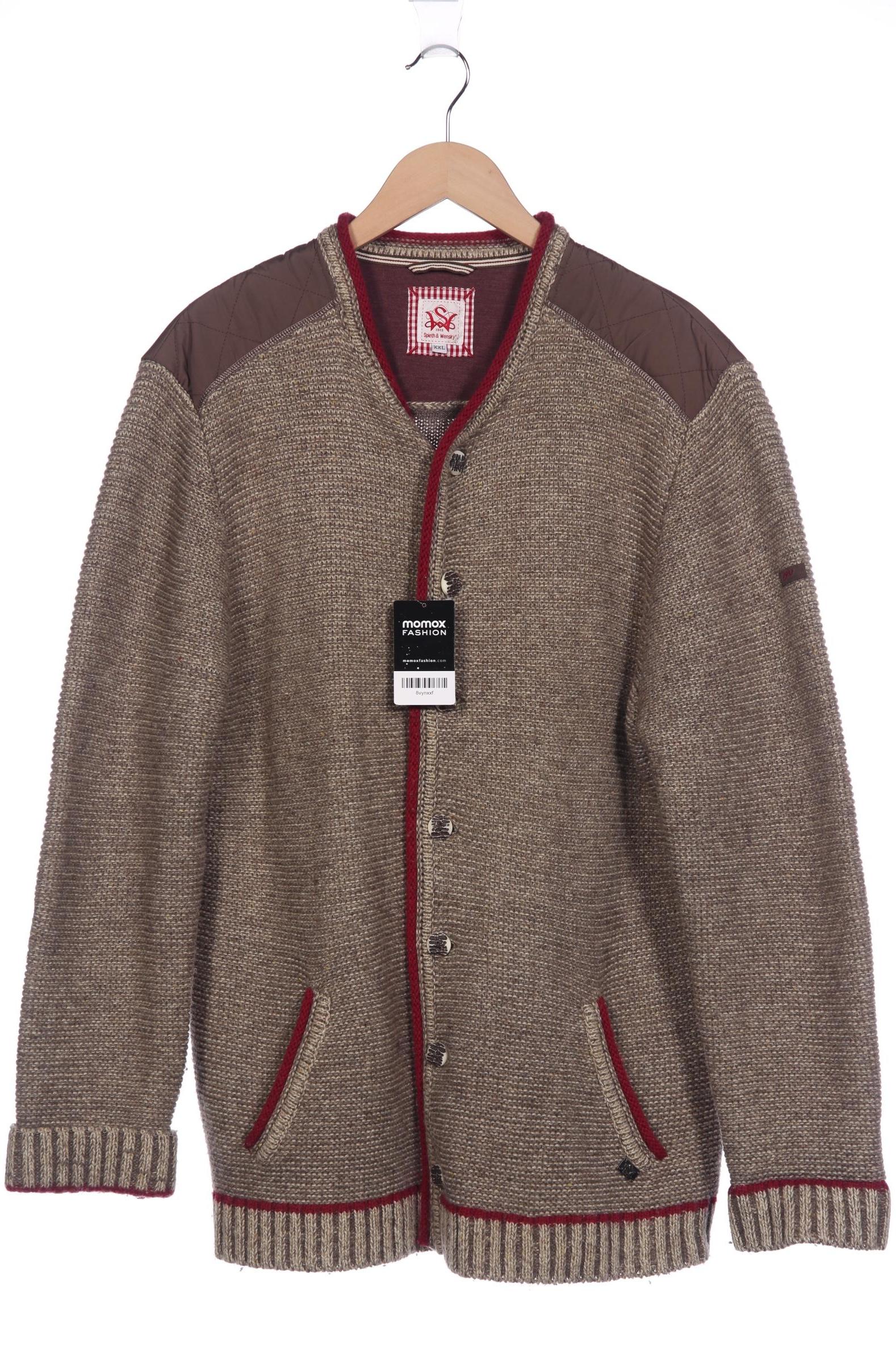

Spieth Wensky Herren Strickjacke, braun, Gr. 56