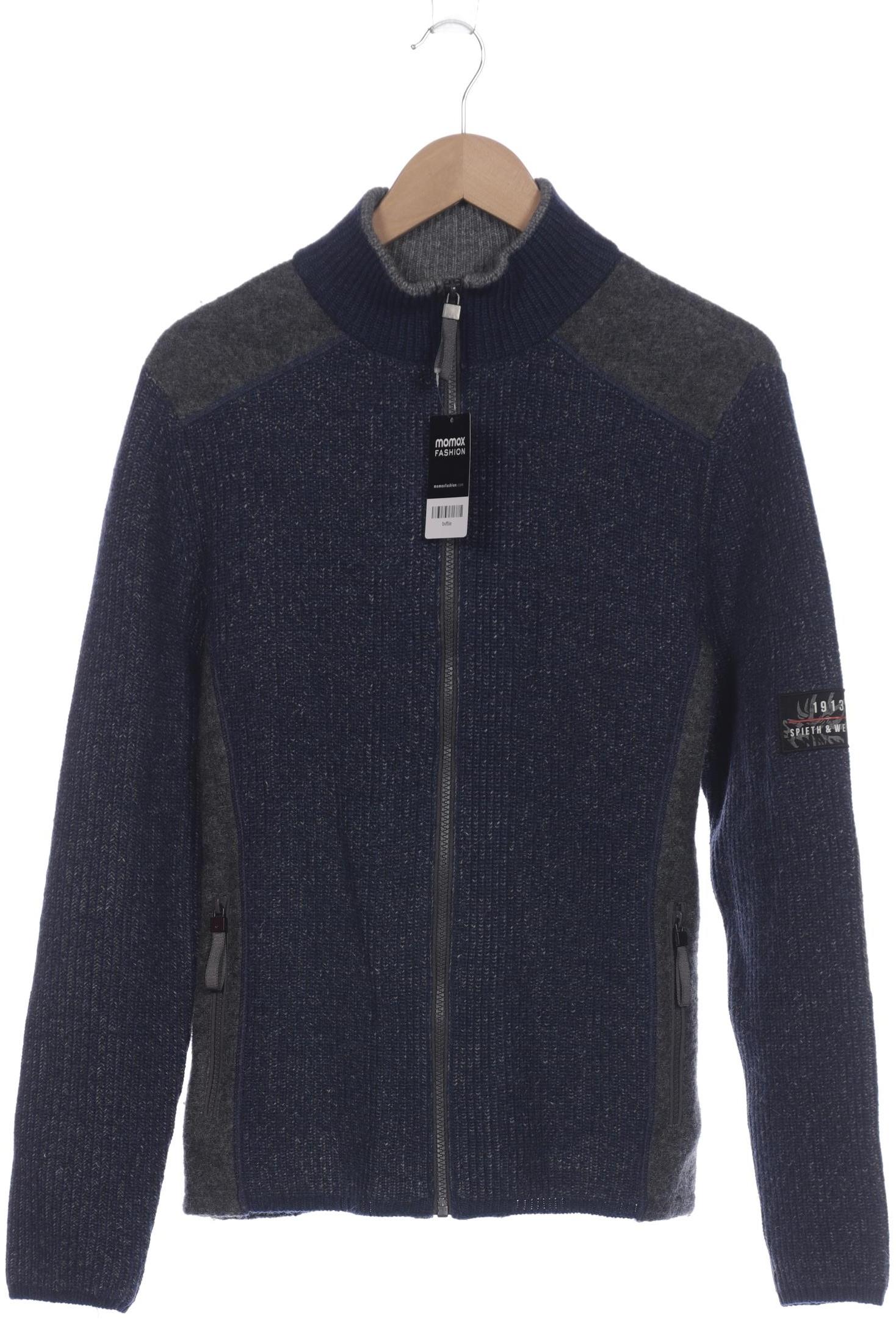 

Spieth Wensky Herren Strickjacke, blau, Gr. 48
