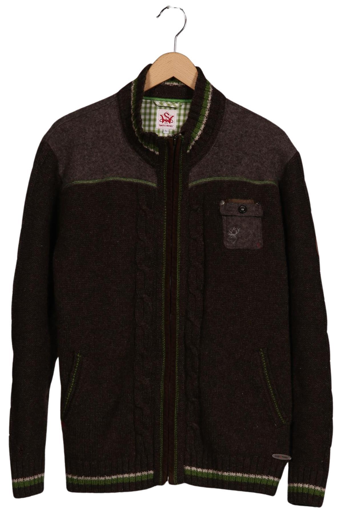 

Spieth Wensky Herren Strickjacke, grün, Gr. 52