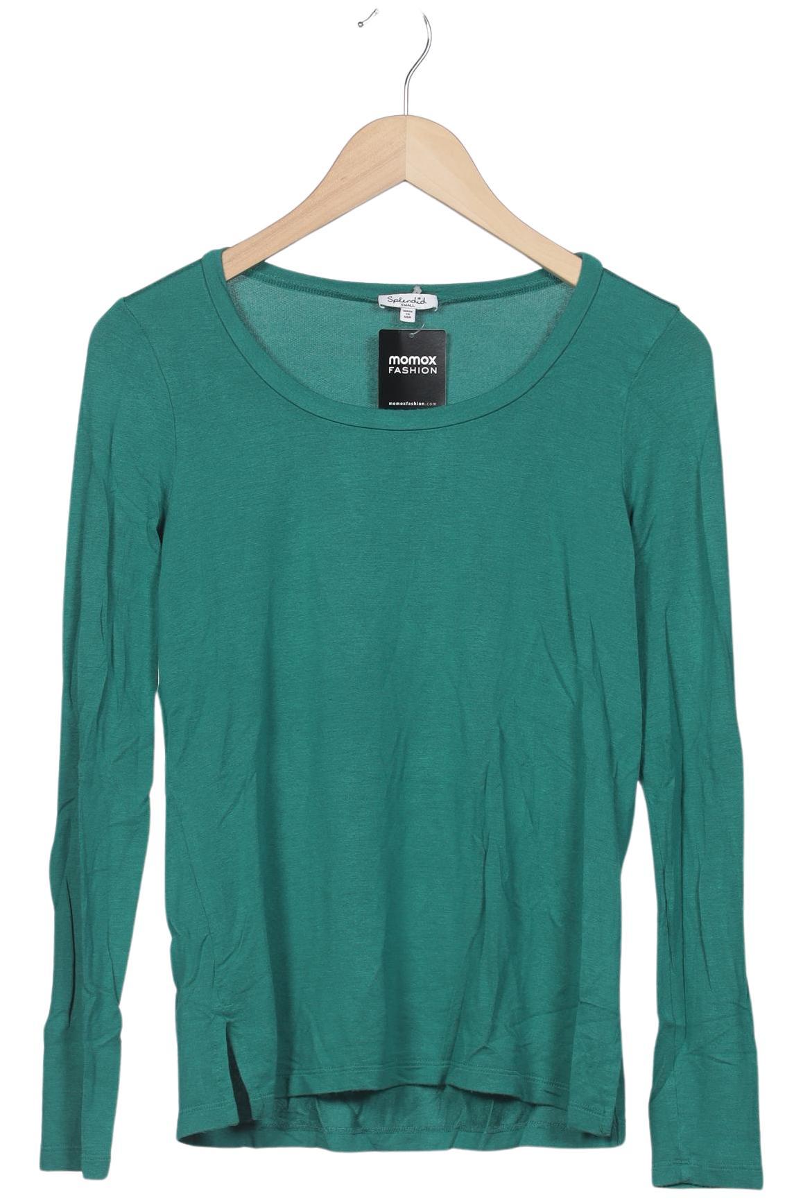 

Splendid Damen Langarmshirt, grün, Gr. 36