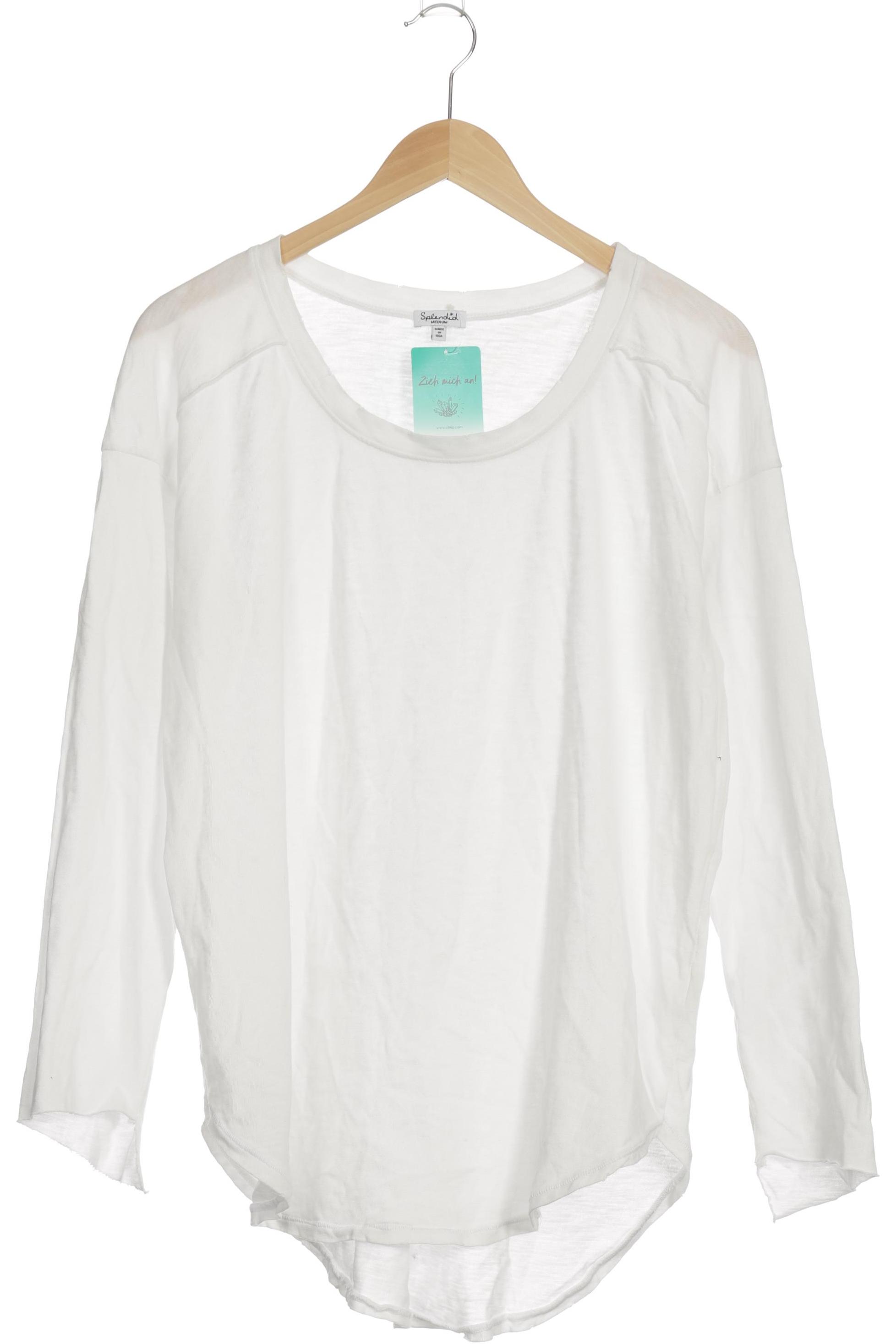 

Splendid Damen Langarmshirt, weiß, Gr.