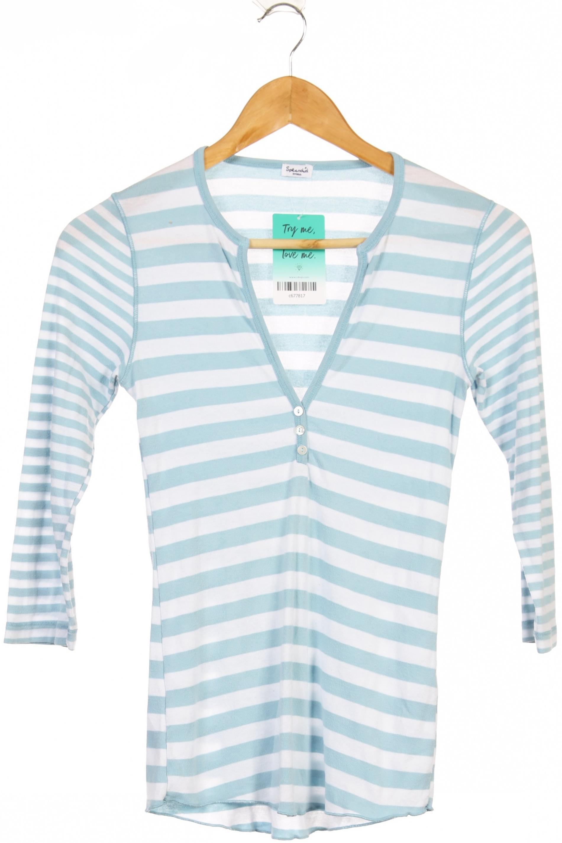 

Splendid Damen Langarmshirt, türkis, Gr.