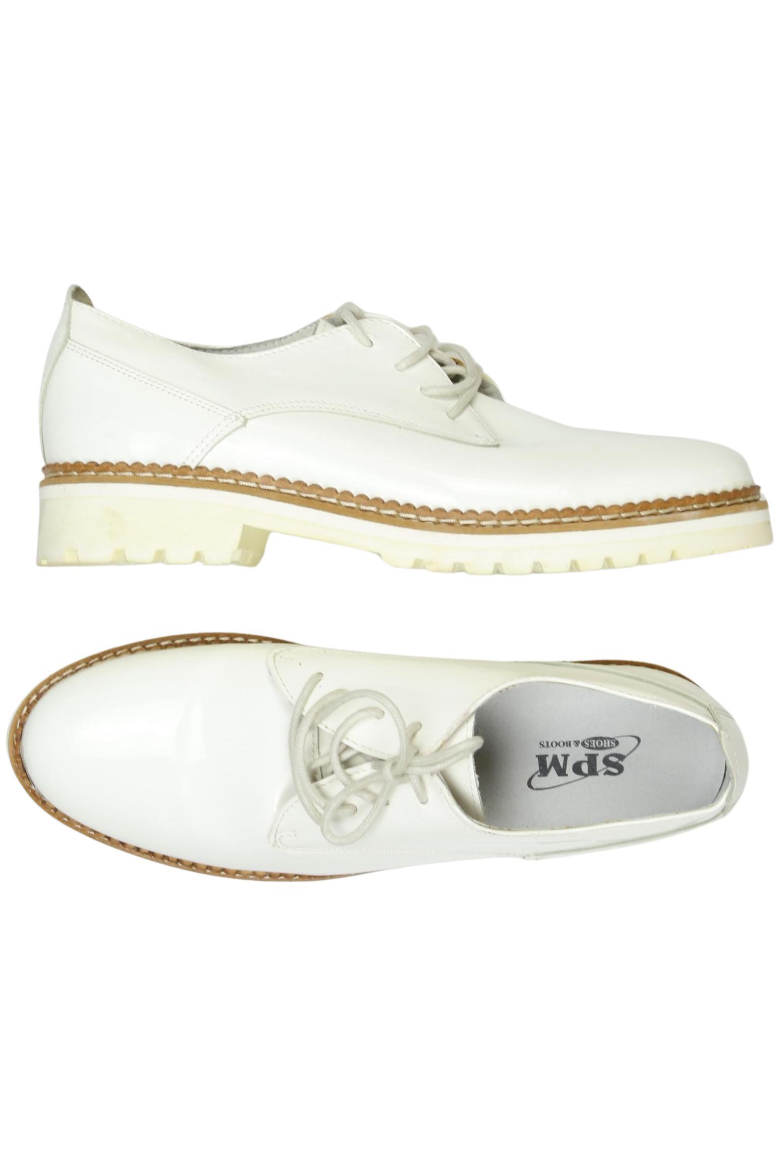 

SPM Damen Halbschuh, weiß, Gr. 41