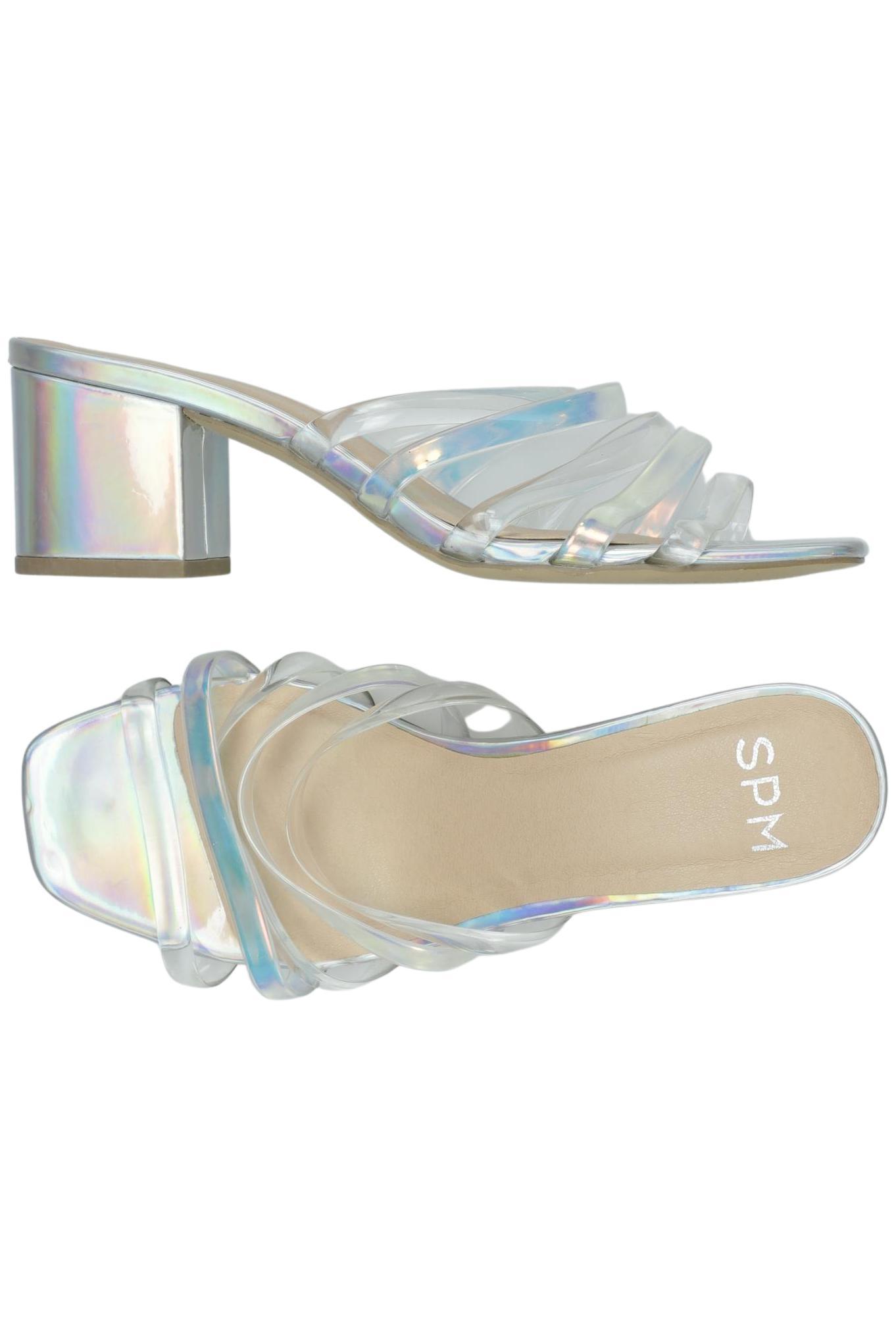 

SPM Damen Sandale, silber, Gr. 38