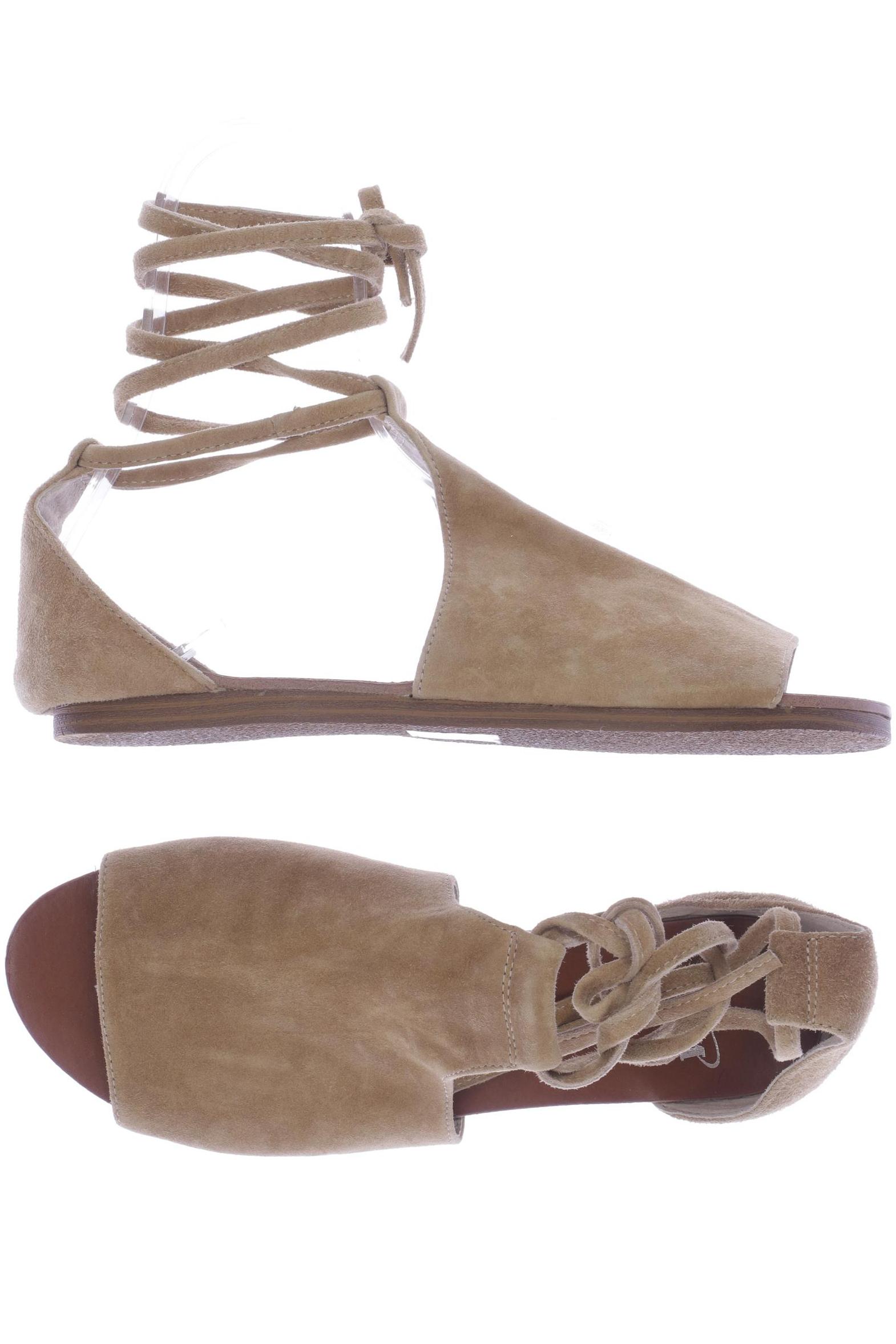 

SPM Damen Sandale, beige, Gr. 37
