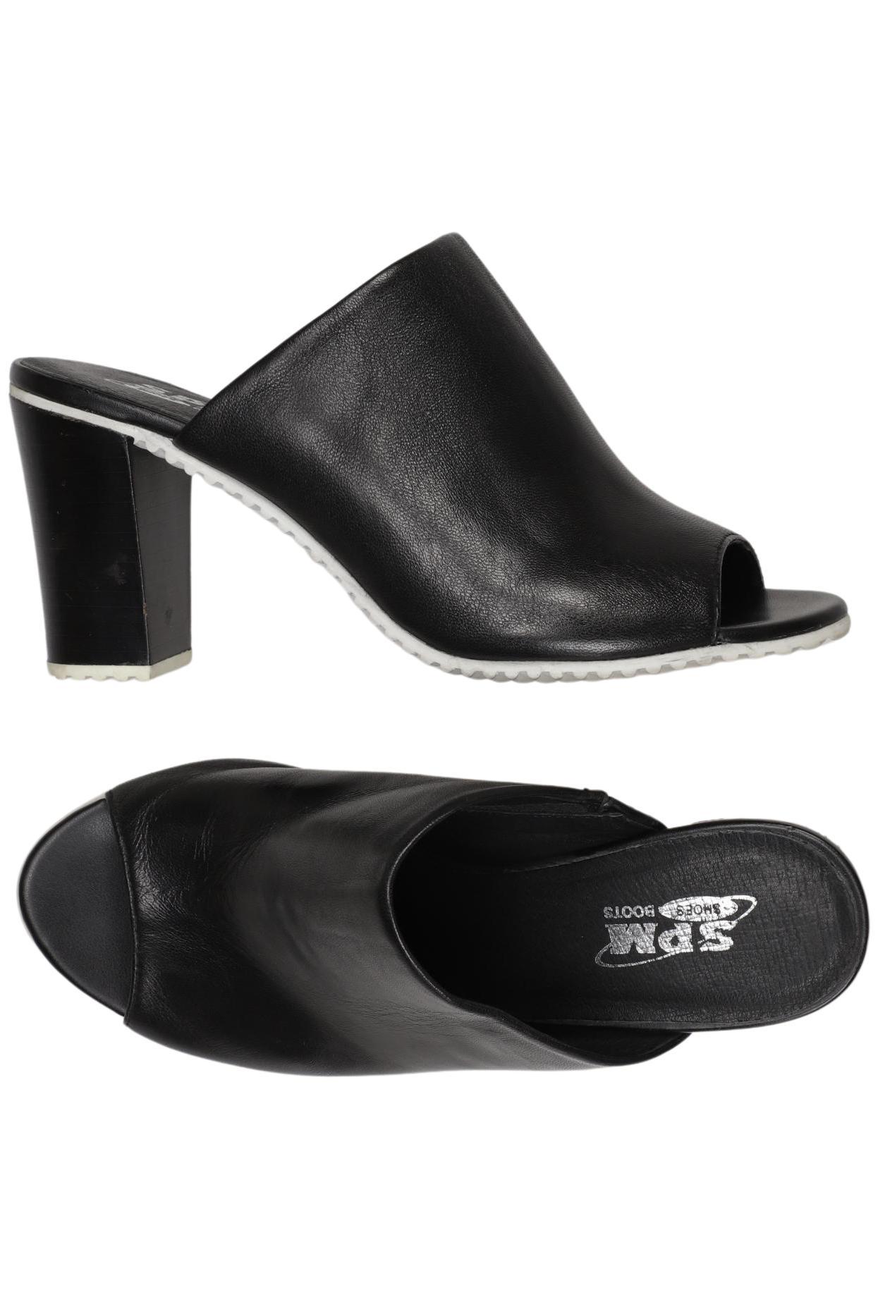 

SPM Damen Sandale, schwarz, Gr. 39