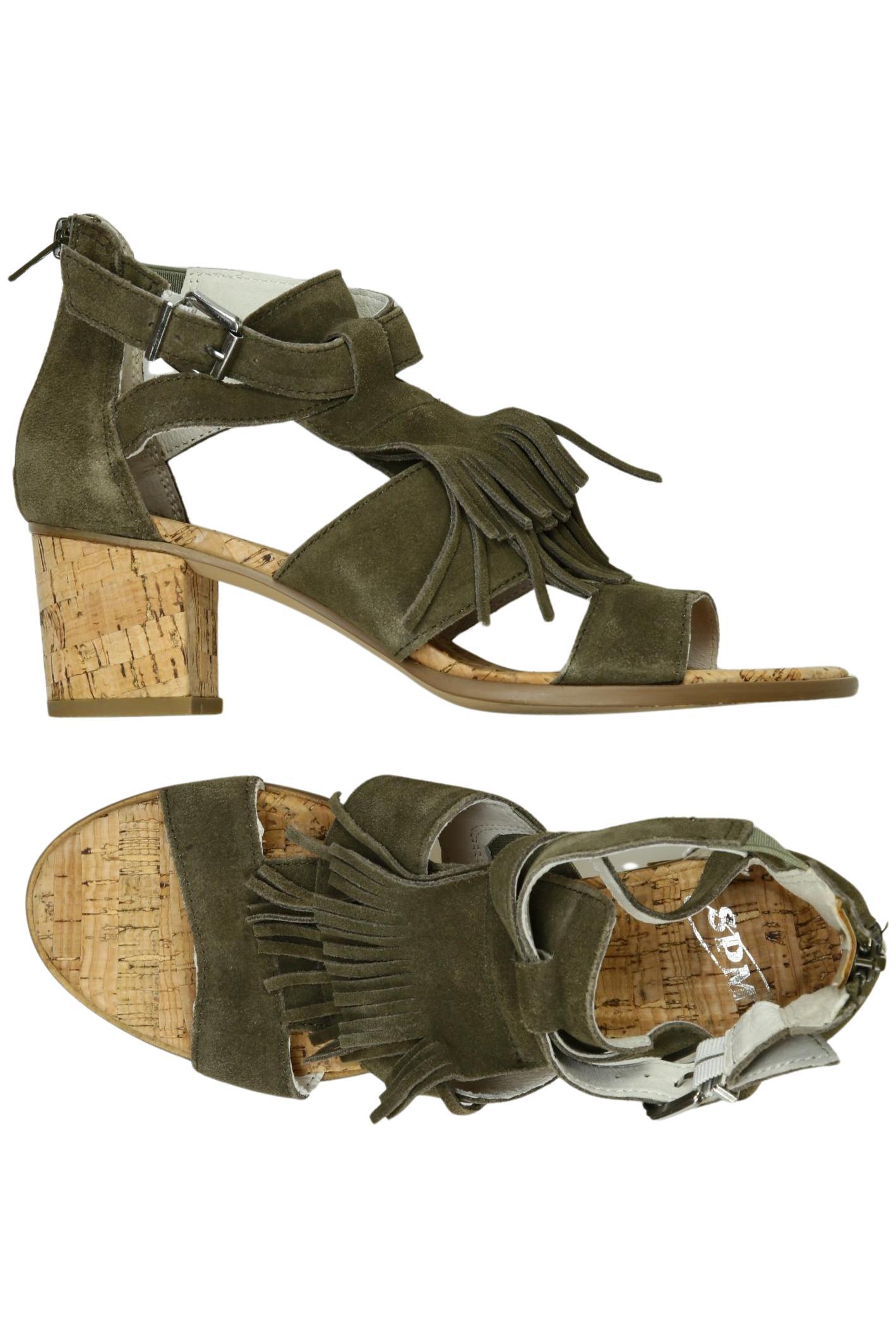 

SPM Damen Sandale, grün, Gr. 38