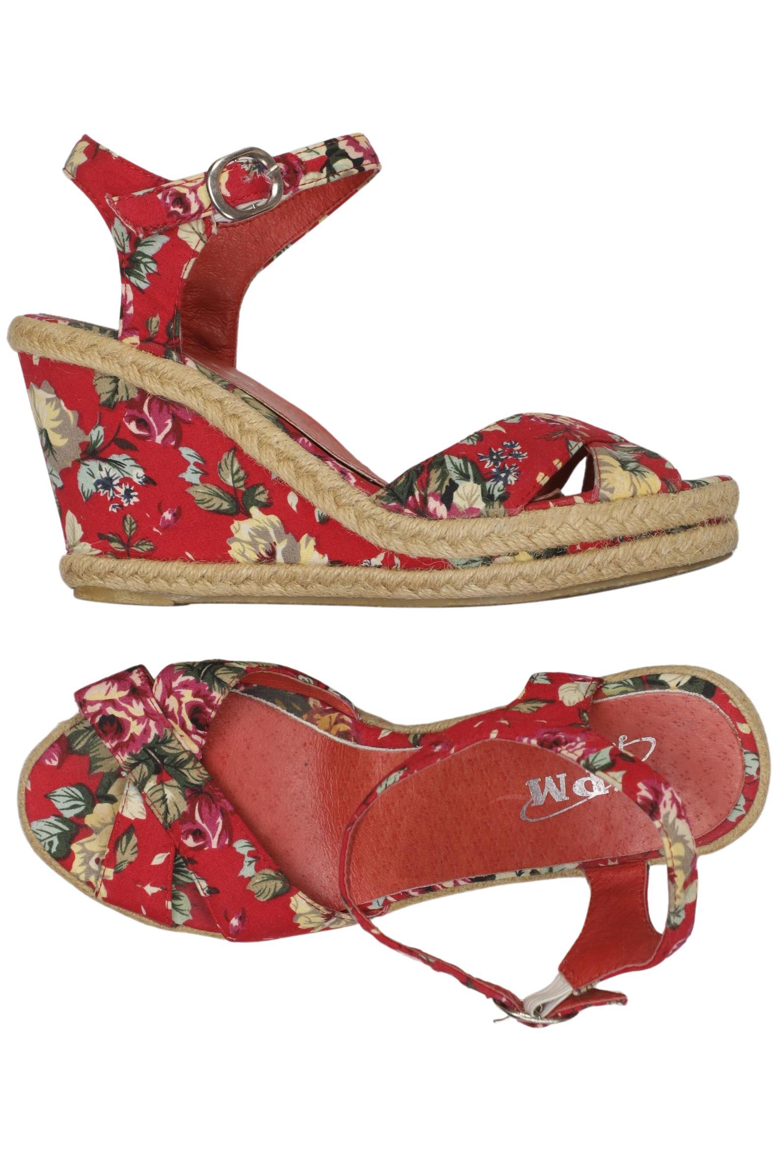 

SPM Damen Sandale, rot, Gr. 38