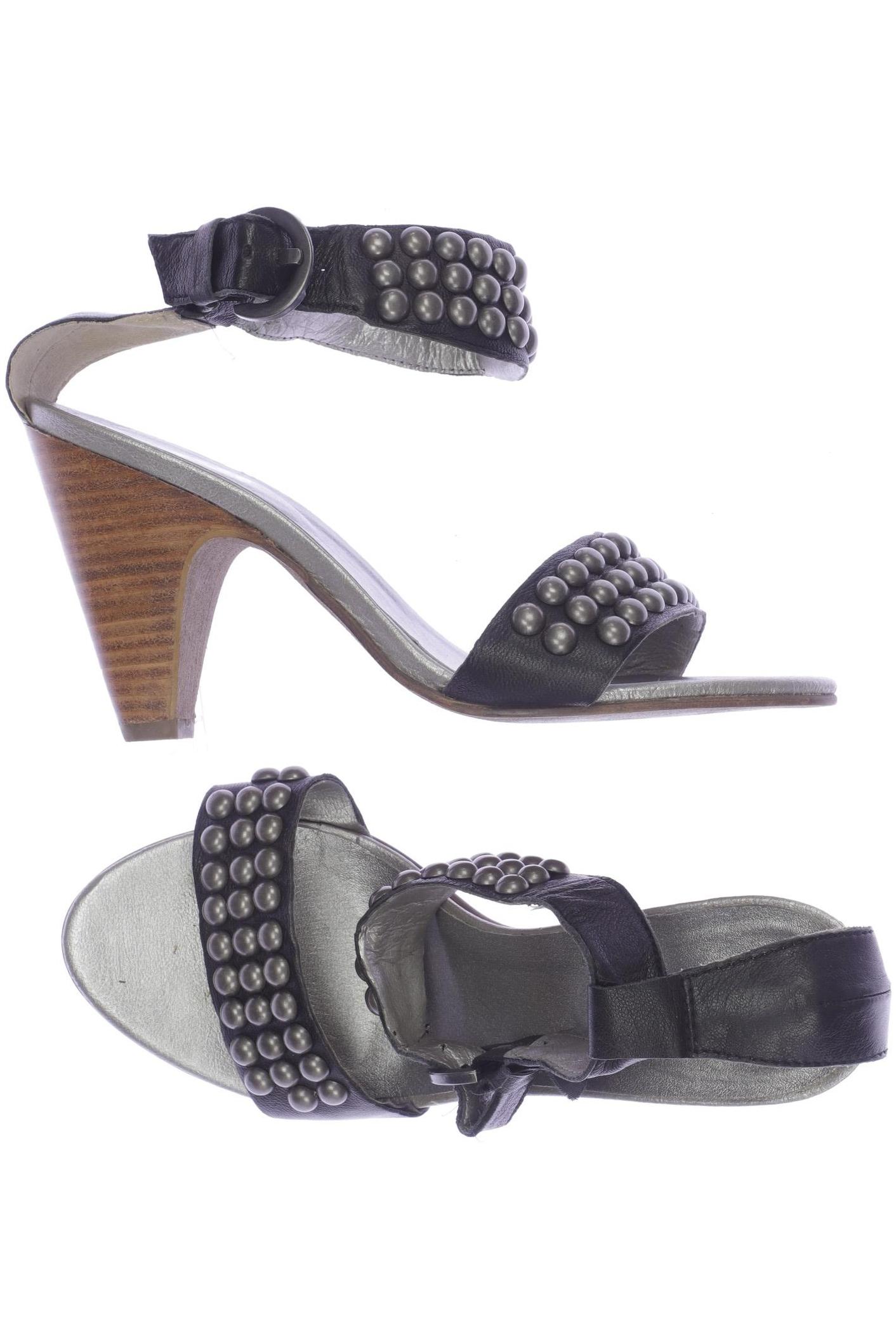 

SPM Damen Sandale, schwarz, Gr. 37