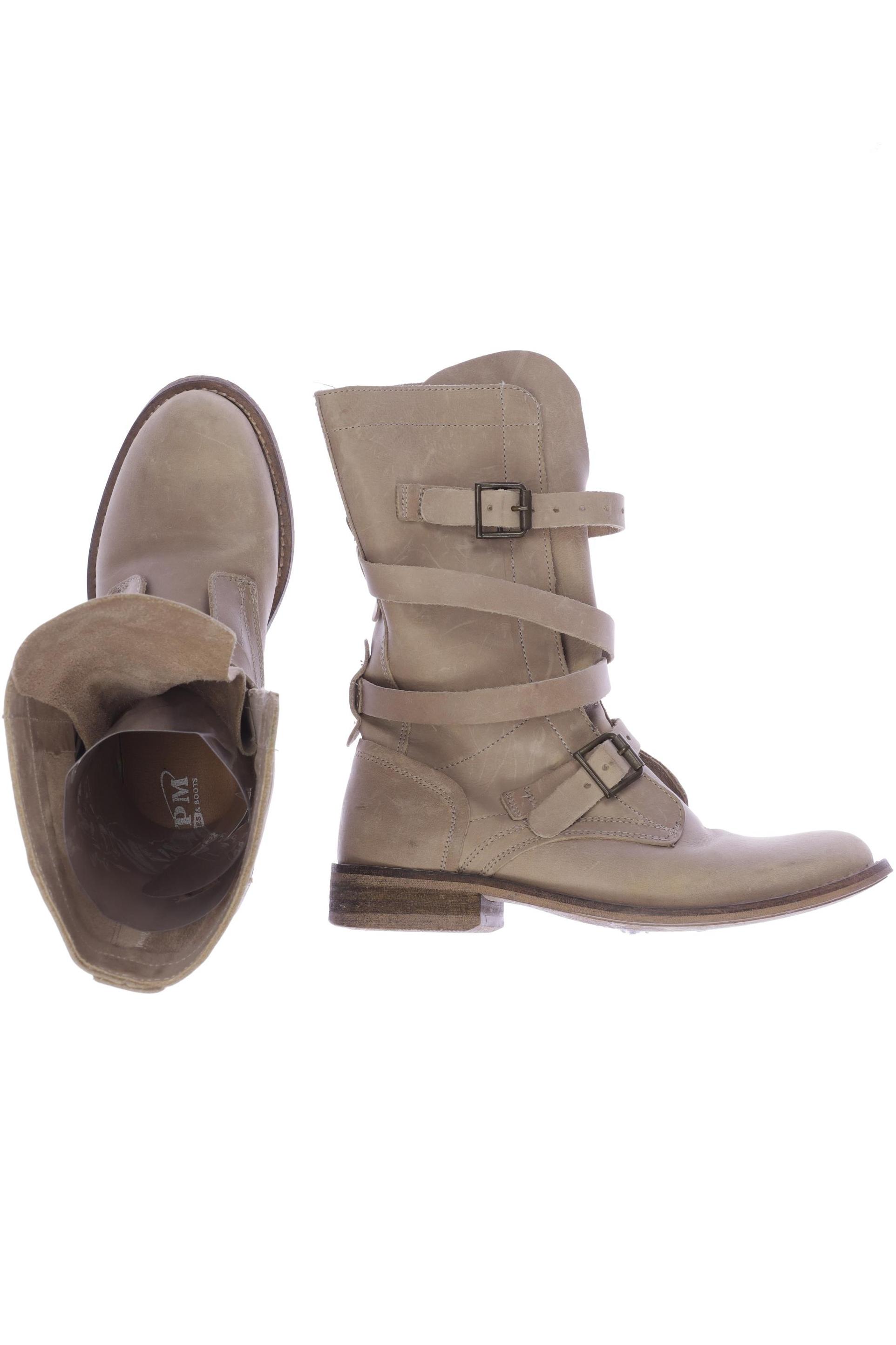 

SPM Damen Stiefel, beige, Gr. 38