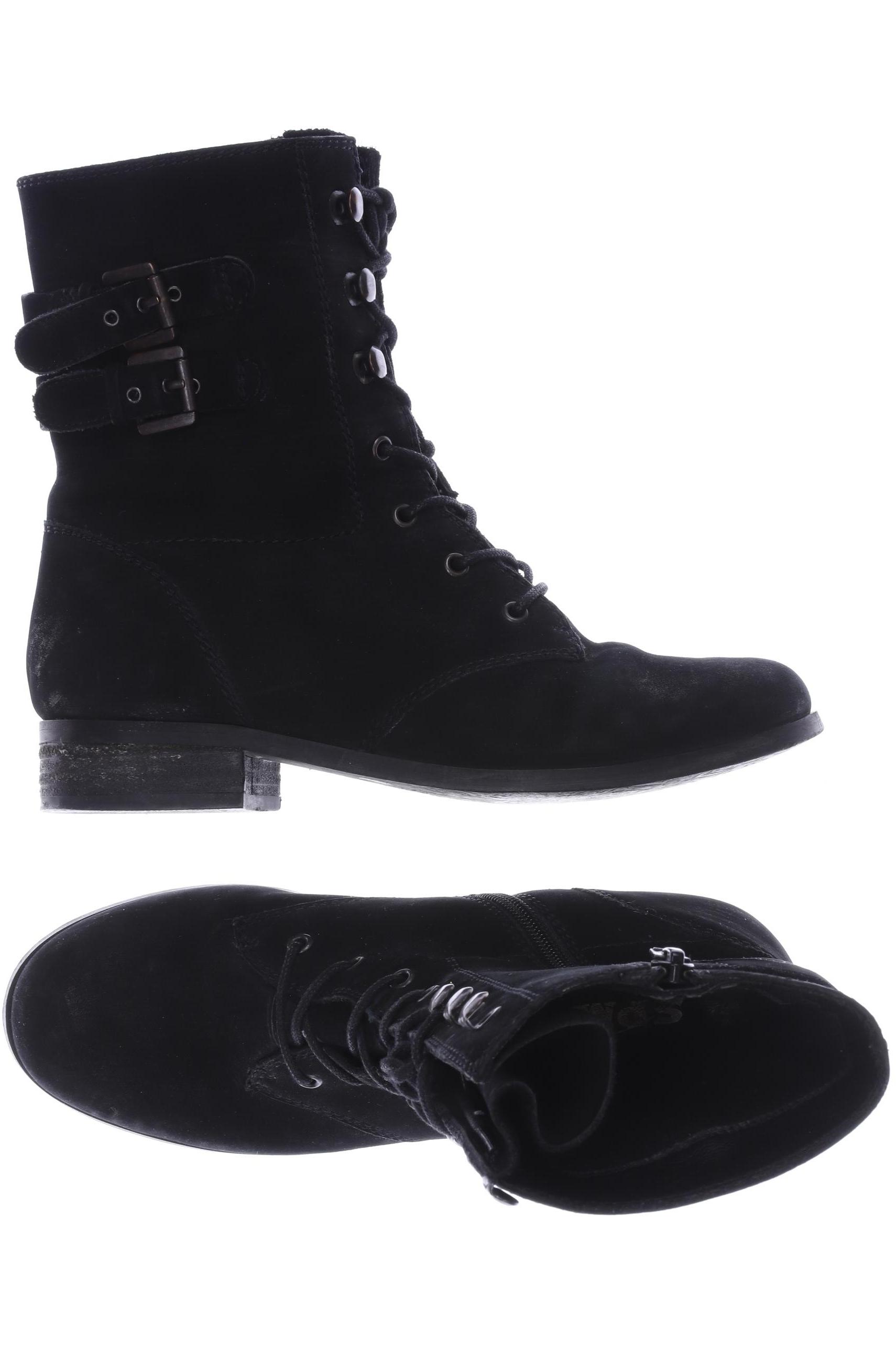 

SPM Damen Stiefelette, schwarz, Gr. 36