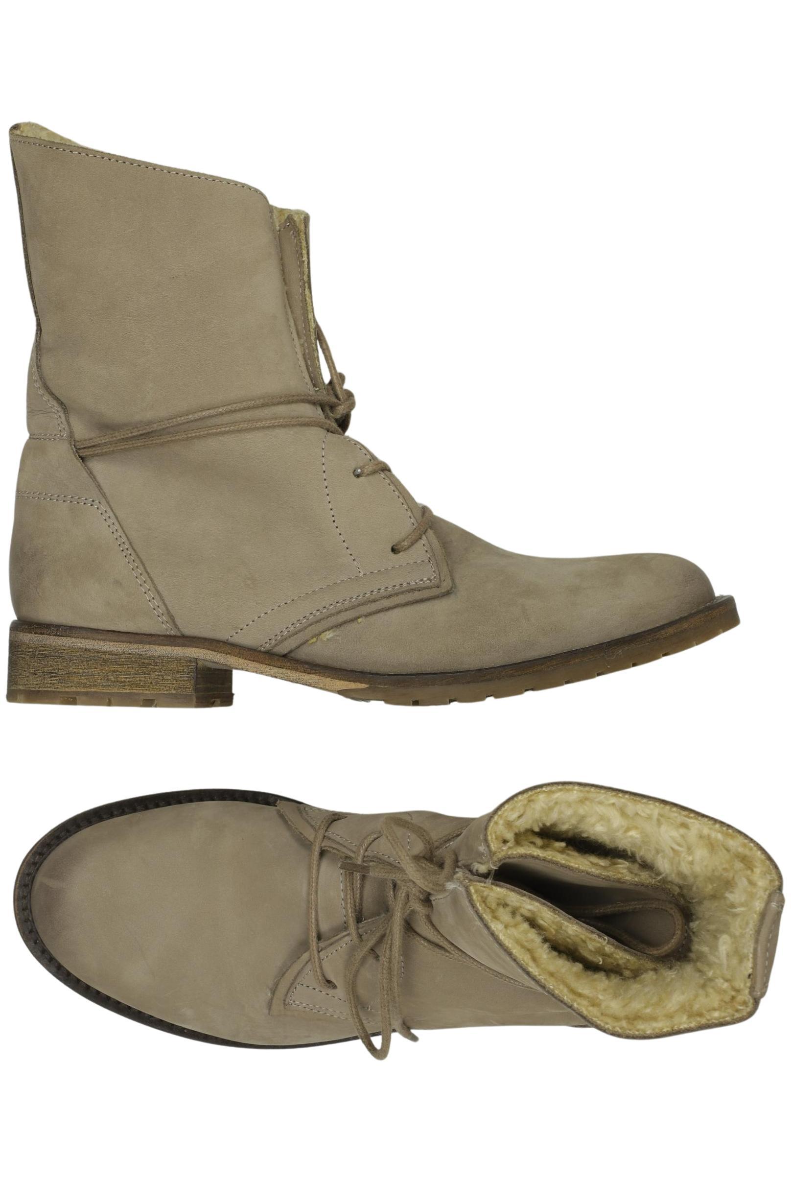 

SPM Damen Stiefelette, beige, Gr. 40