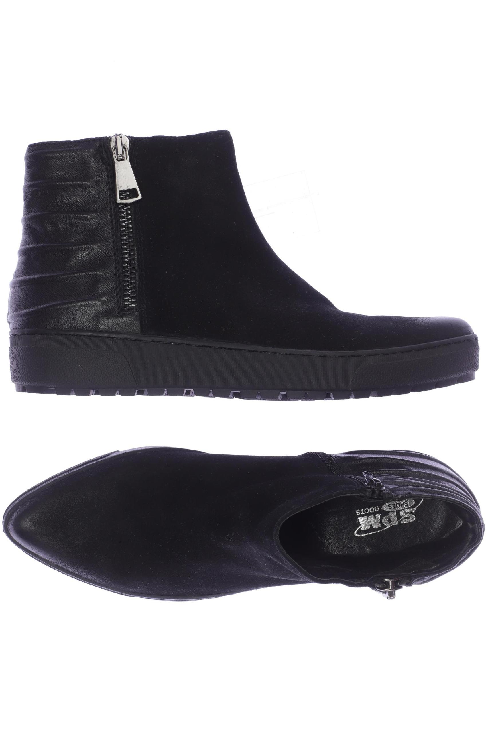 

SPM Damen Stiefelette, schwarz, Gr. 40