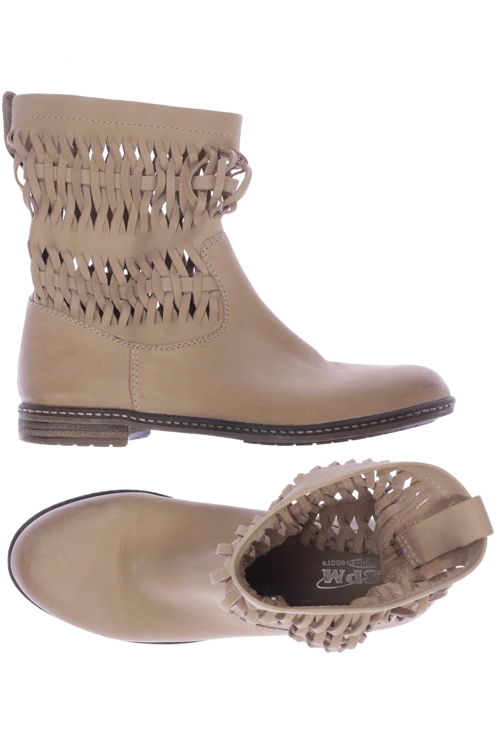 

SPM Damen Stiefelette, beige, Gr. 39