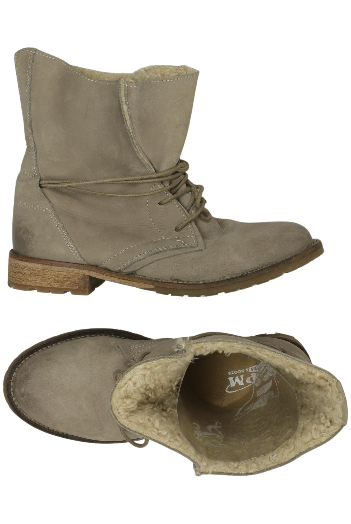 

SPM Damen Stiefelette, beige, Gr. 37