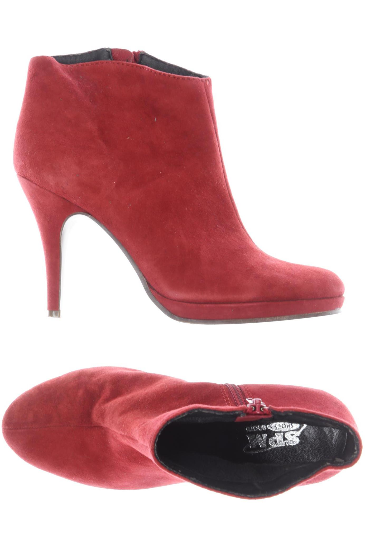 

SPM Damen Stiefelette, rot, Gr. 38
