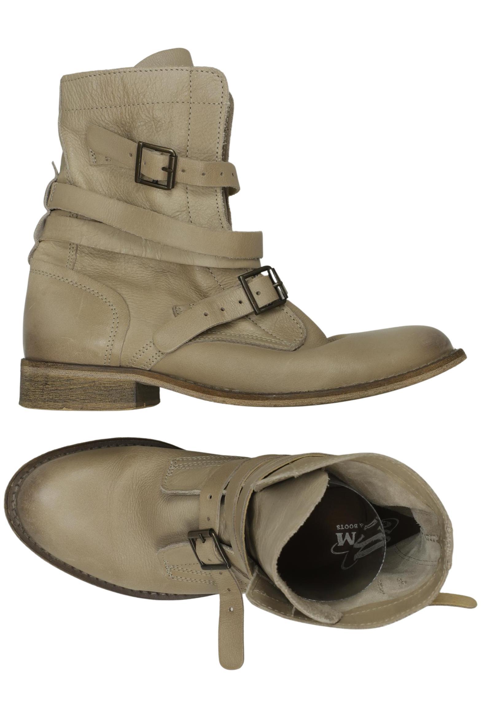 

SPM Damen Stiefelette, beige, Gr. 40