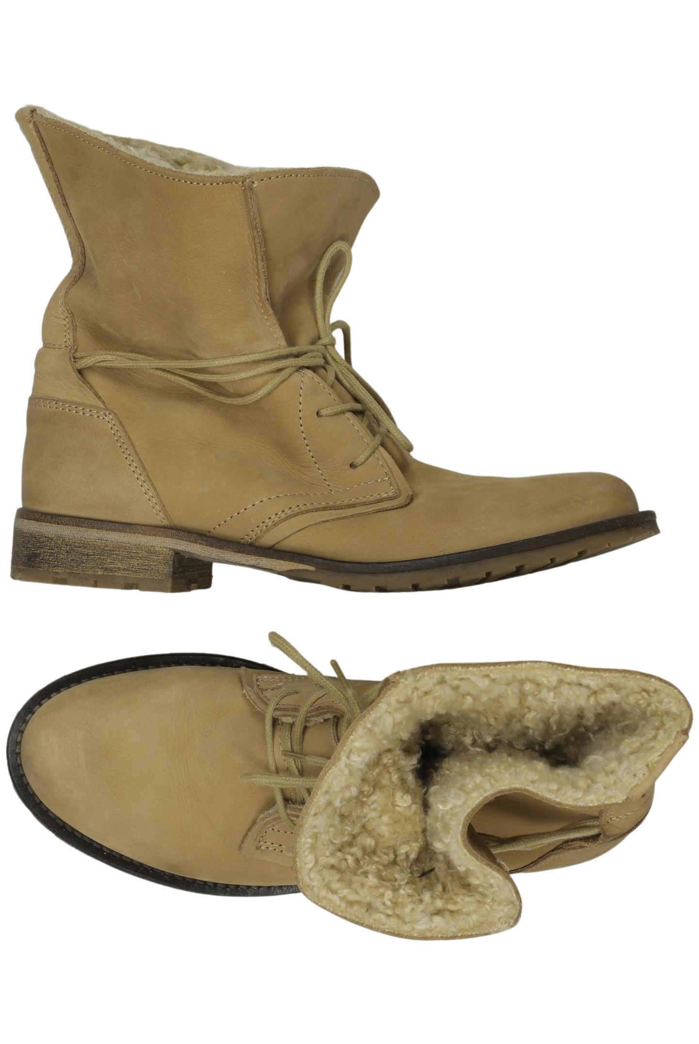 

SPM Damen Stiefelette, beige, Gr. 37