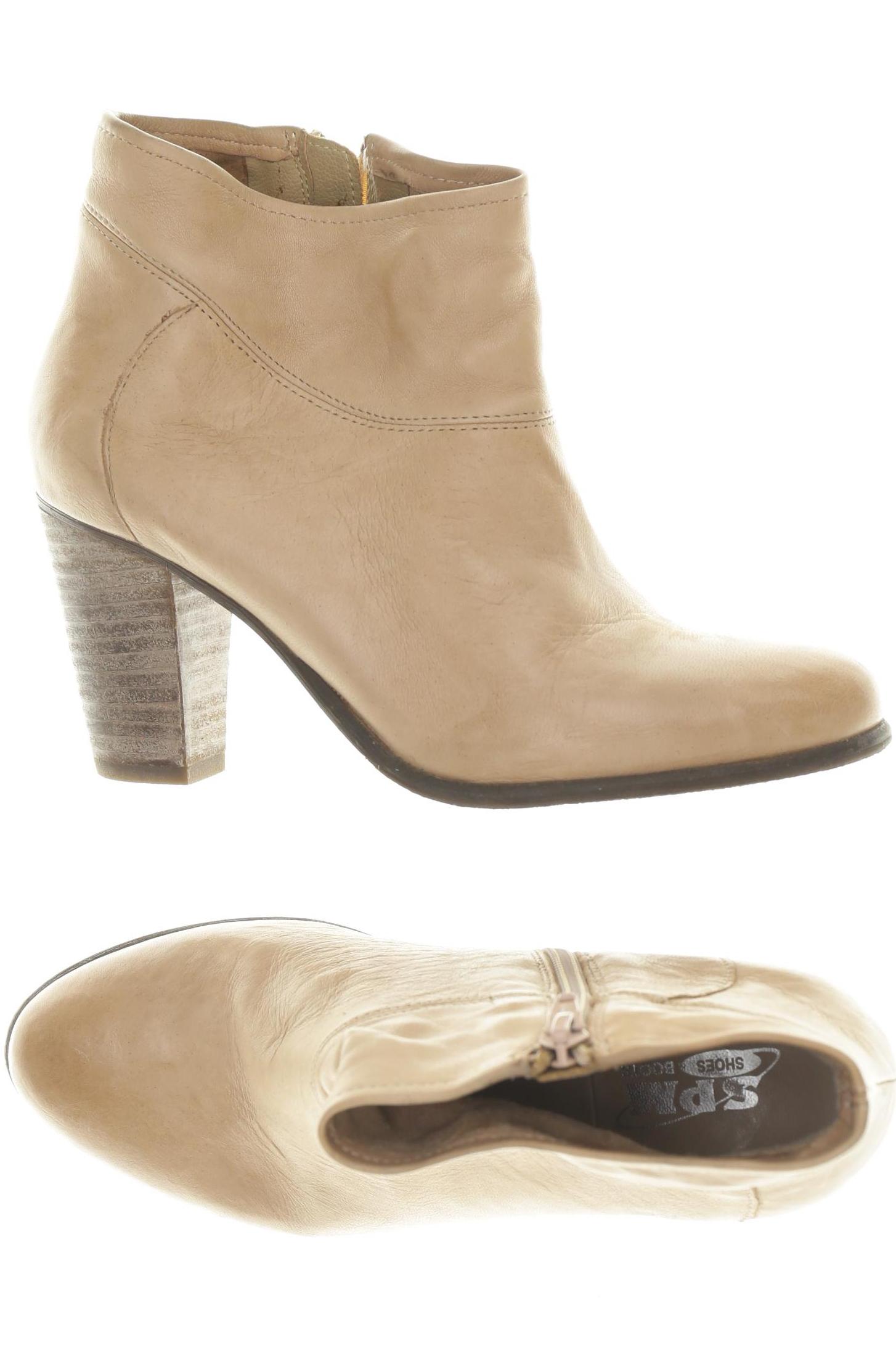 

SPM Damen Stiefelette, beige, Gr. 36