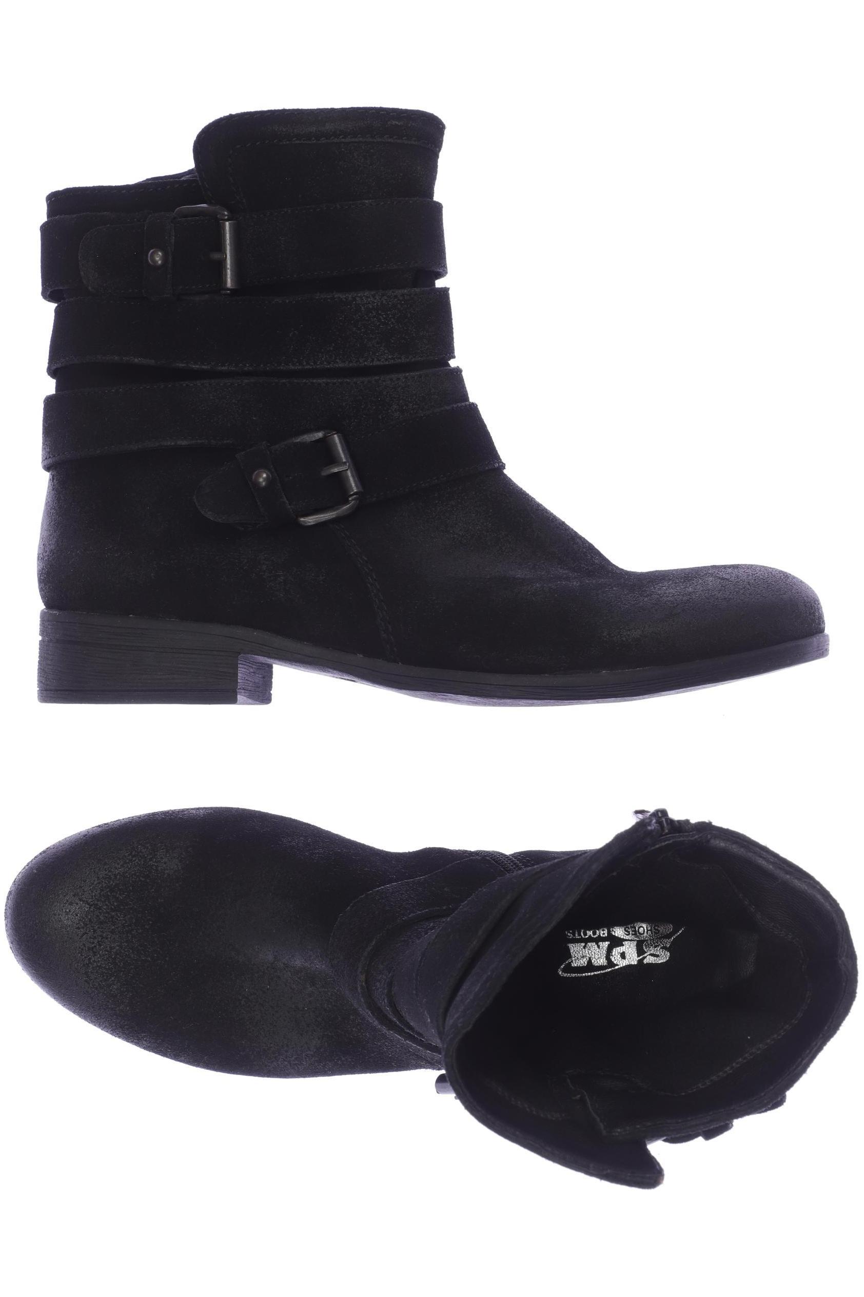 

SPM Damen Stiefelette, schwarz, Gr. 39