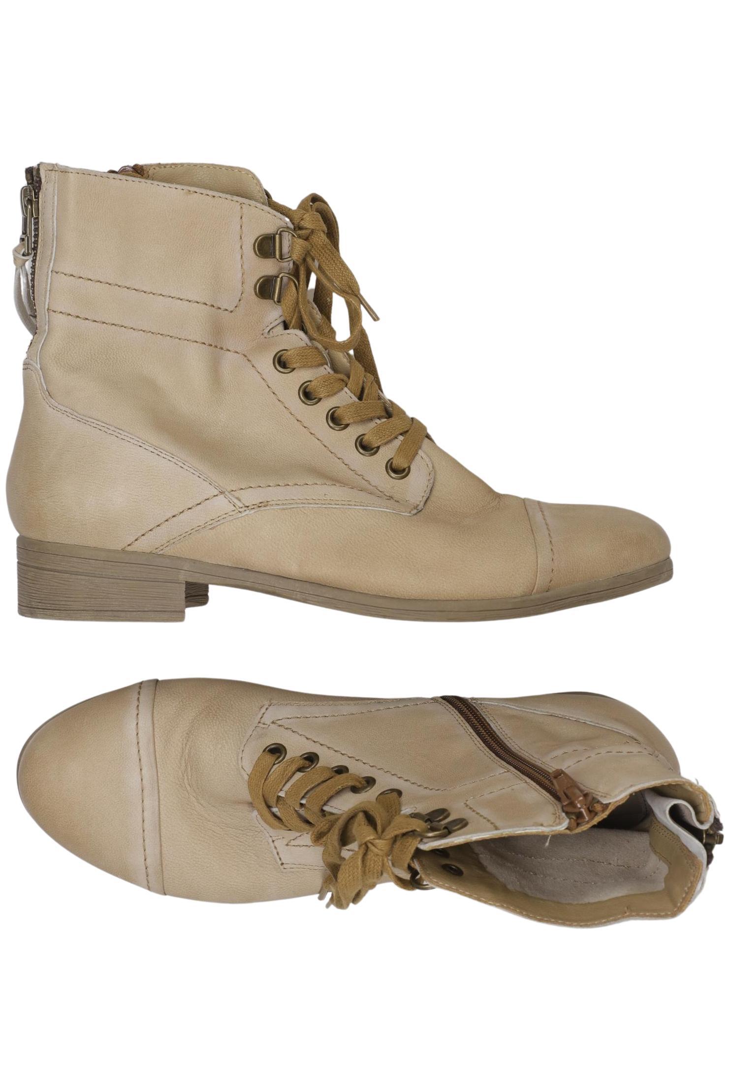 

SPM Damen Stiefelette, beige, Gr. 39