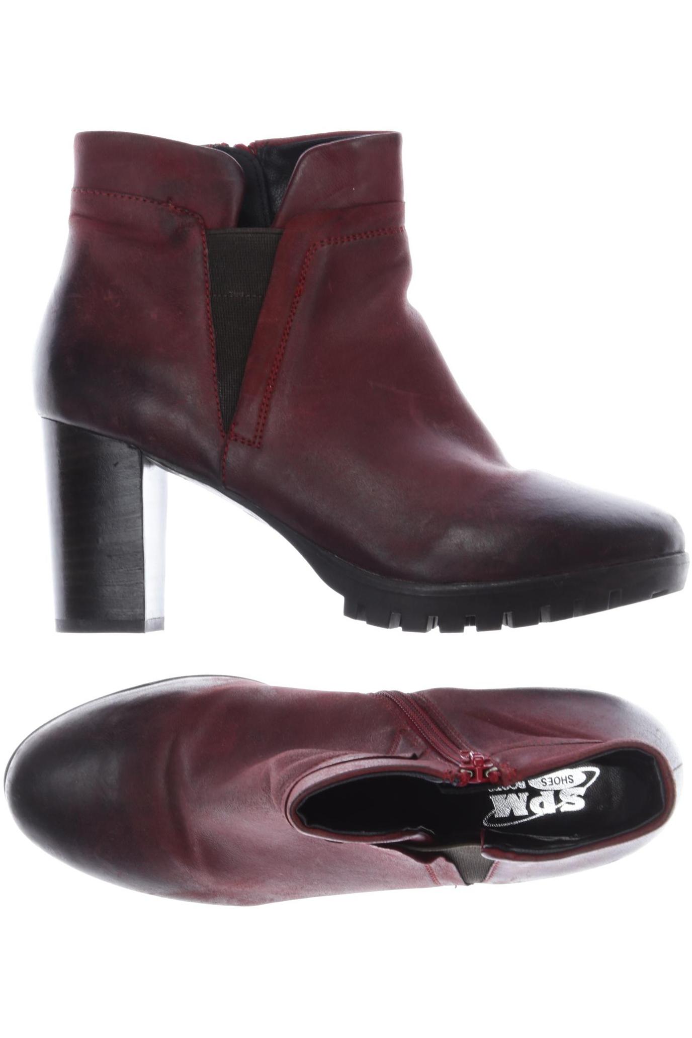 

SPM Damen Stiefelette, bordeaux, Gr. 39