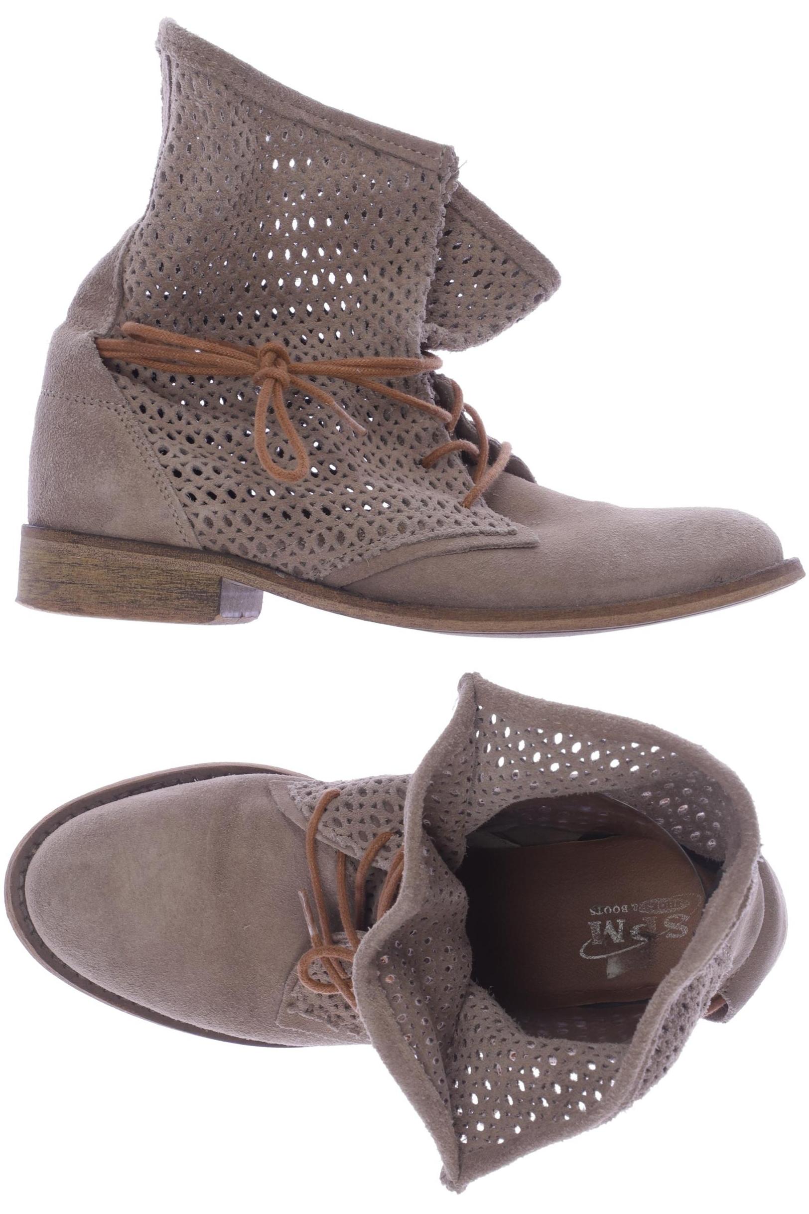

SPM Damen Stiefelette, beige, Gr. 39