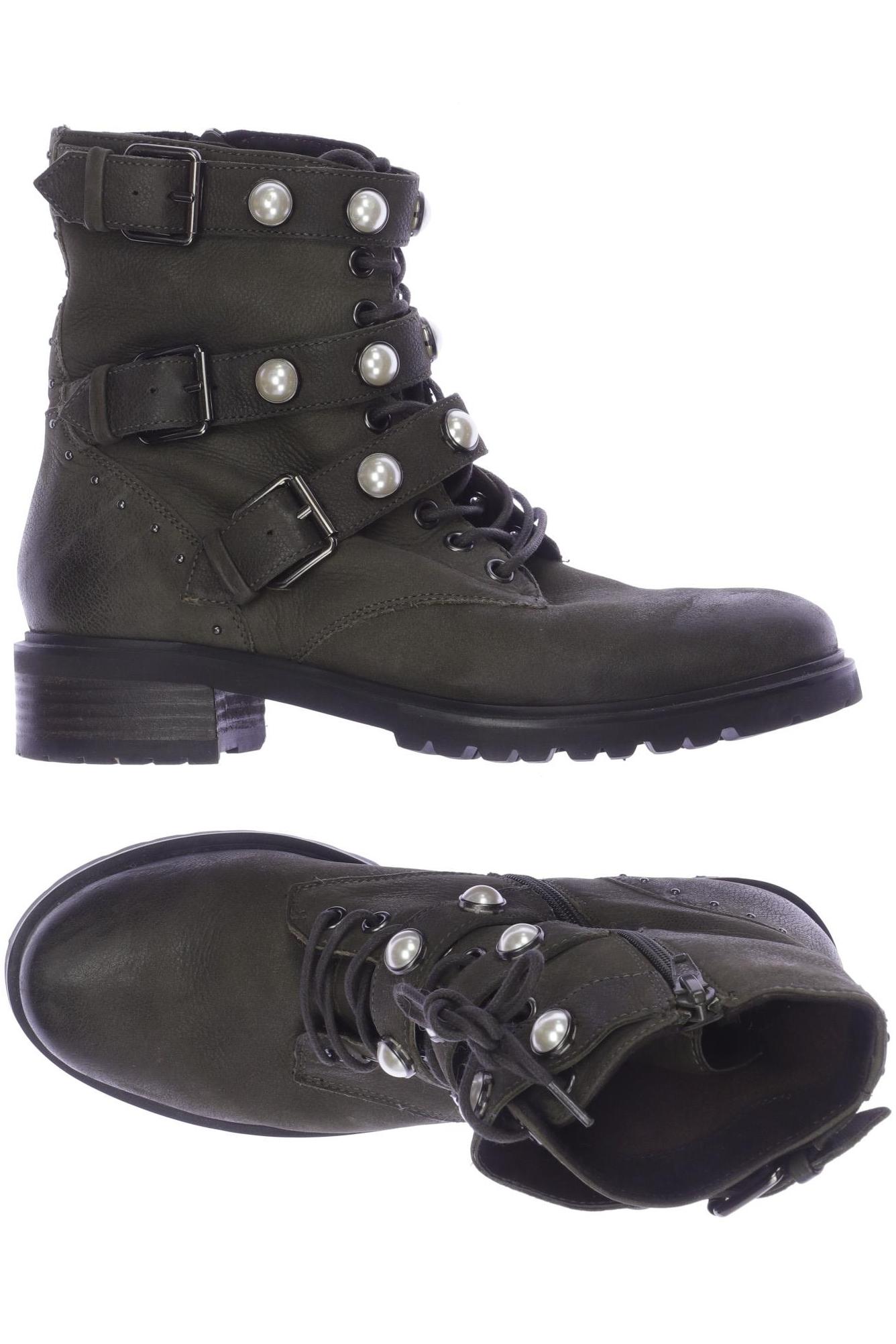 

SPM Damen Stiefelette, grün, Gr. 39