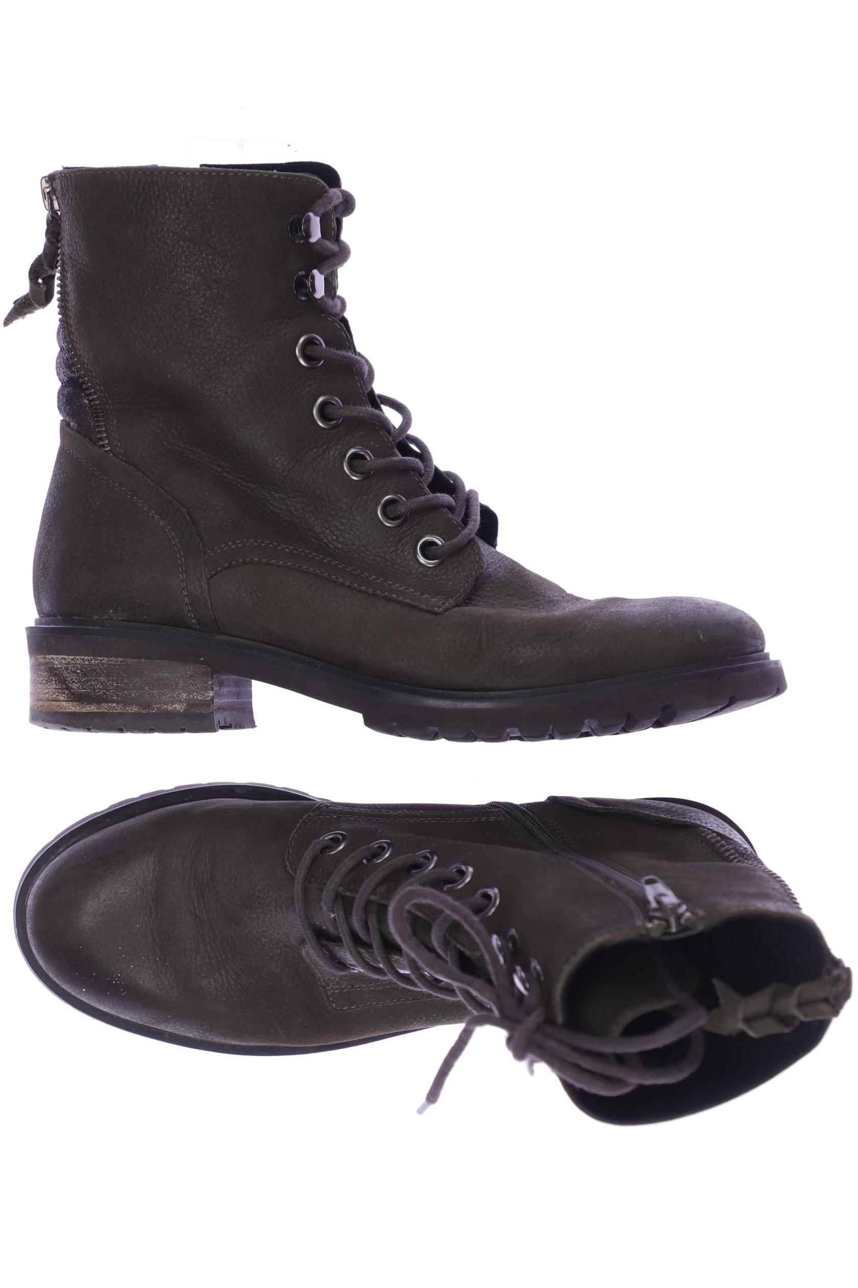 

SPM Damen Stiefelette, grün, Gr. 39