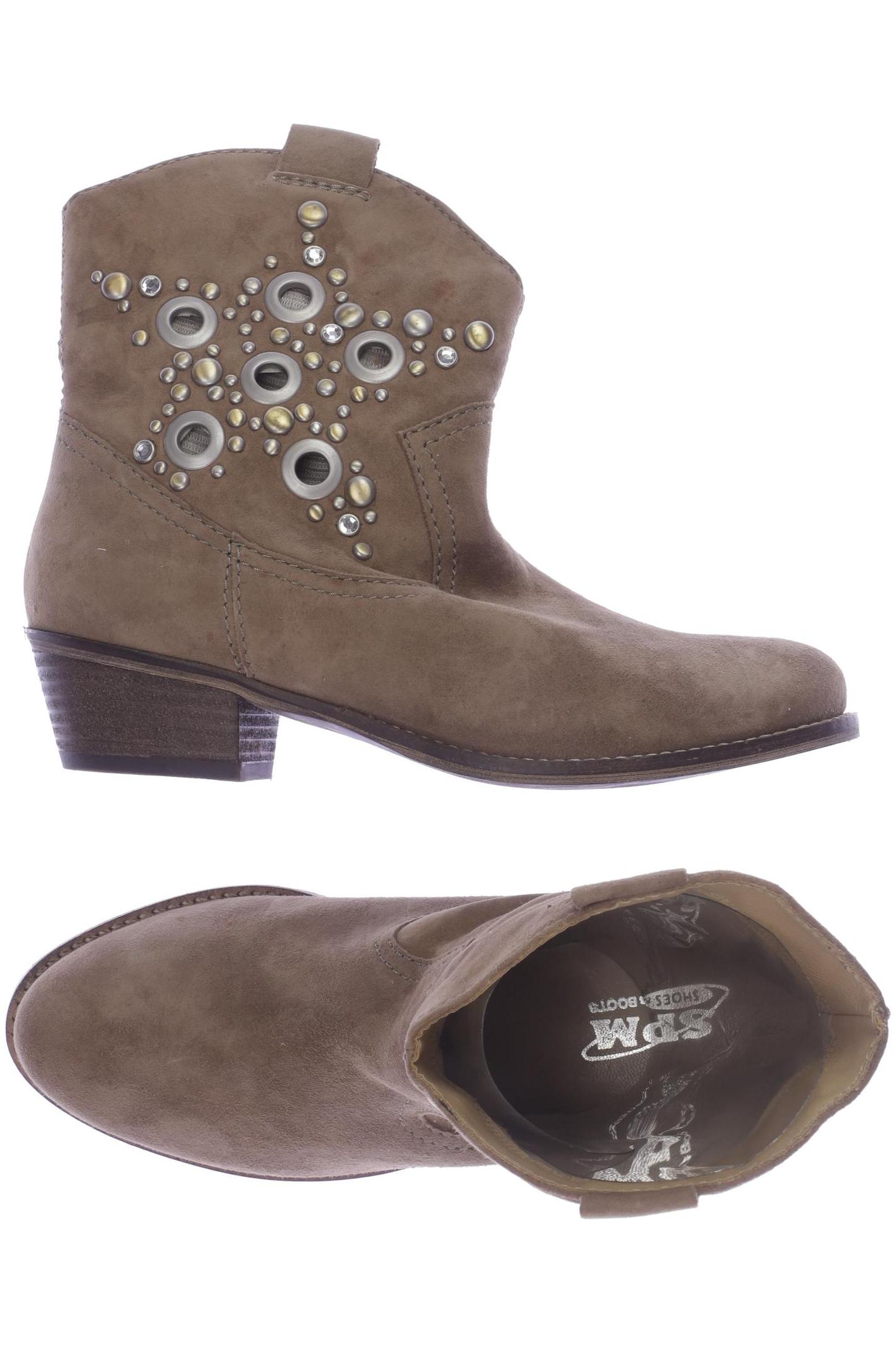 

SPM Damen Stiefelette, braun, Gr. 36