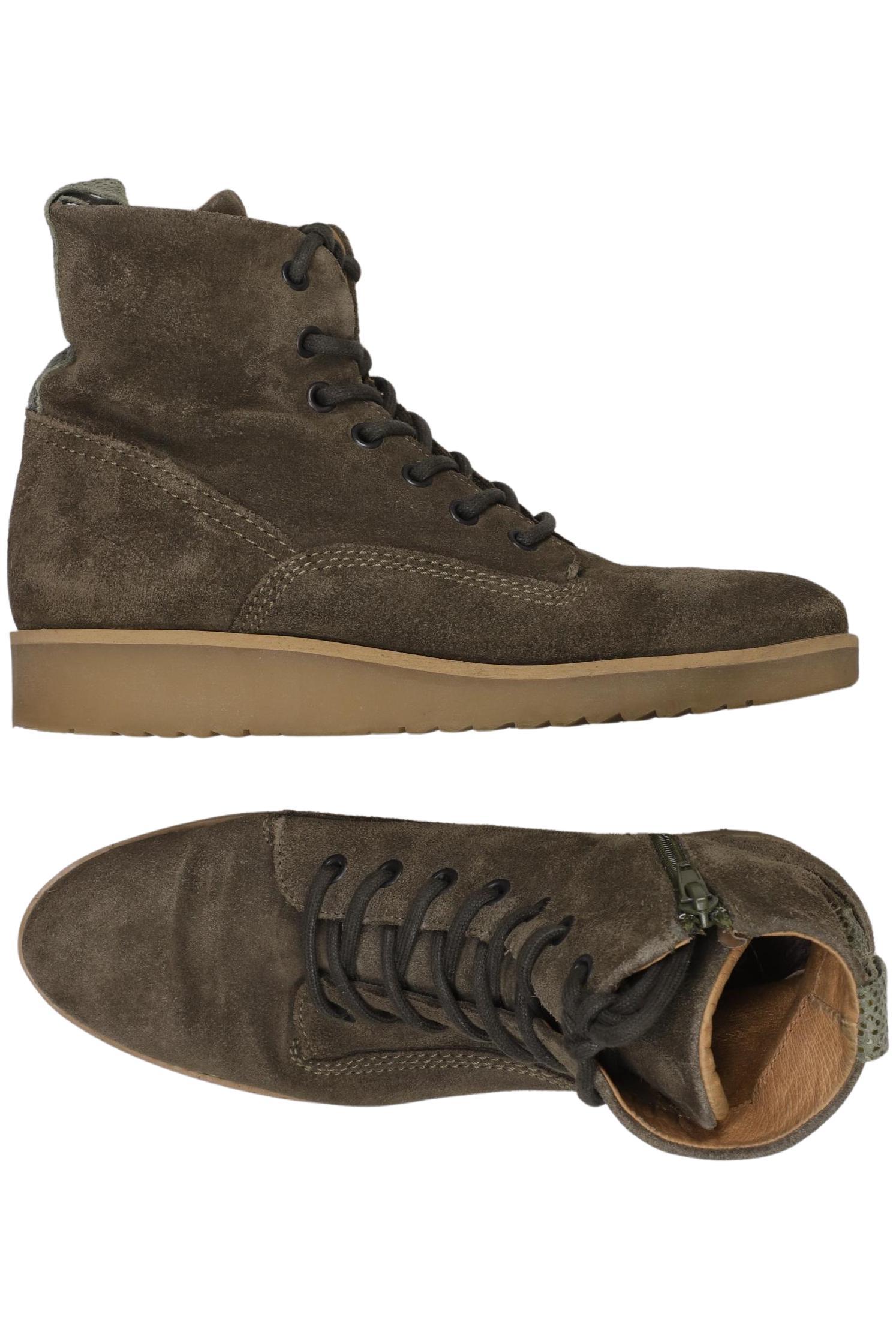 

SPM Damen Stiefelette, grün, Gr. 38