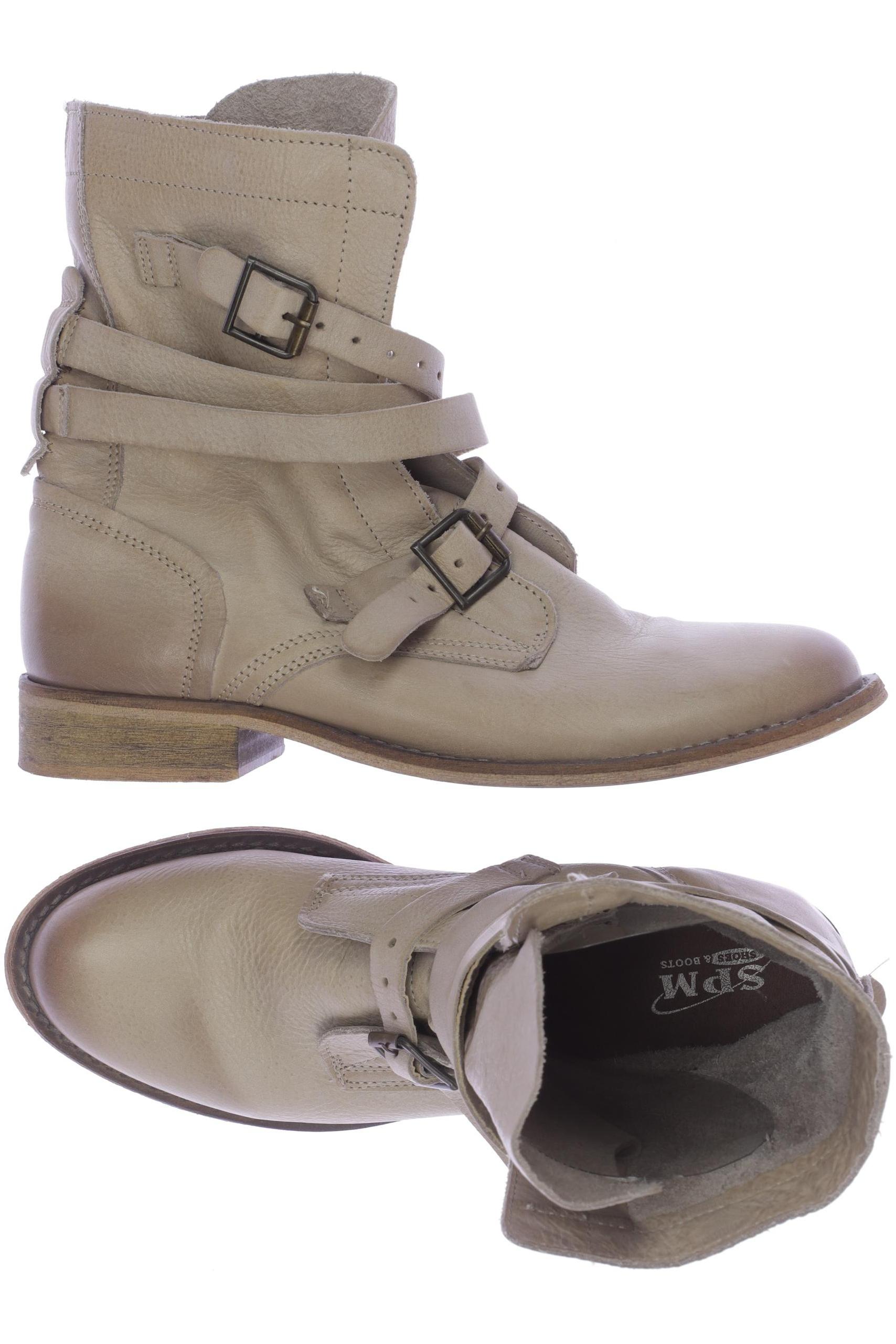 

SPM Damen Stiefelette, beige, Gr. 41