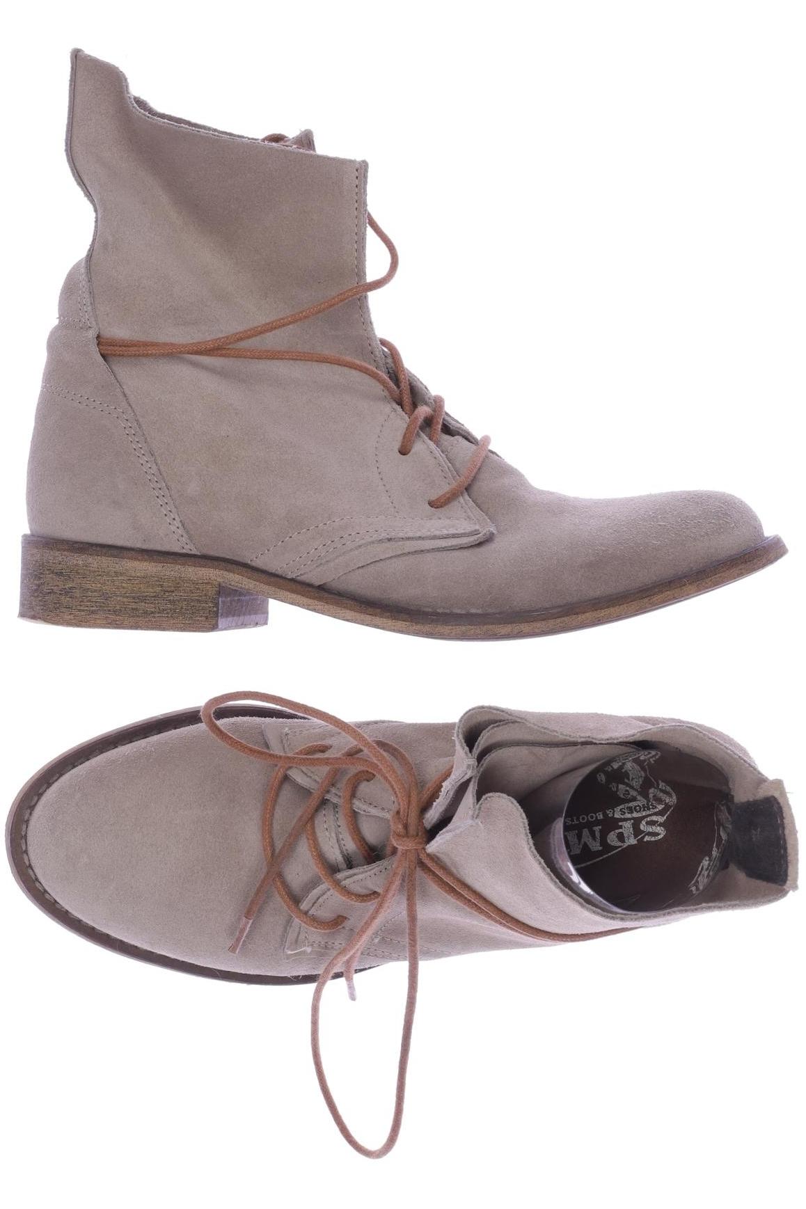 

SPM Damen Stiefelette, beige, Gr. 38