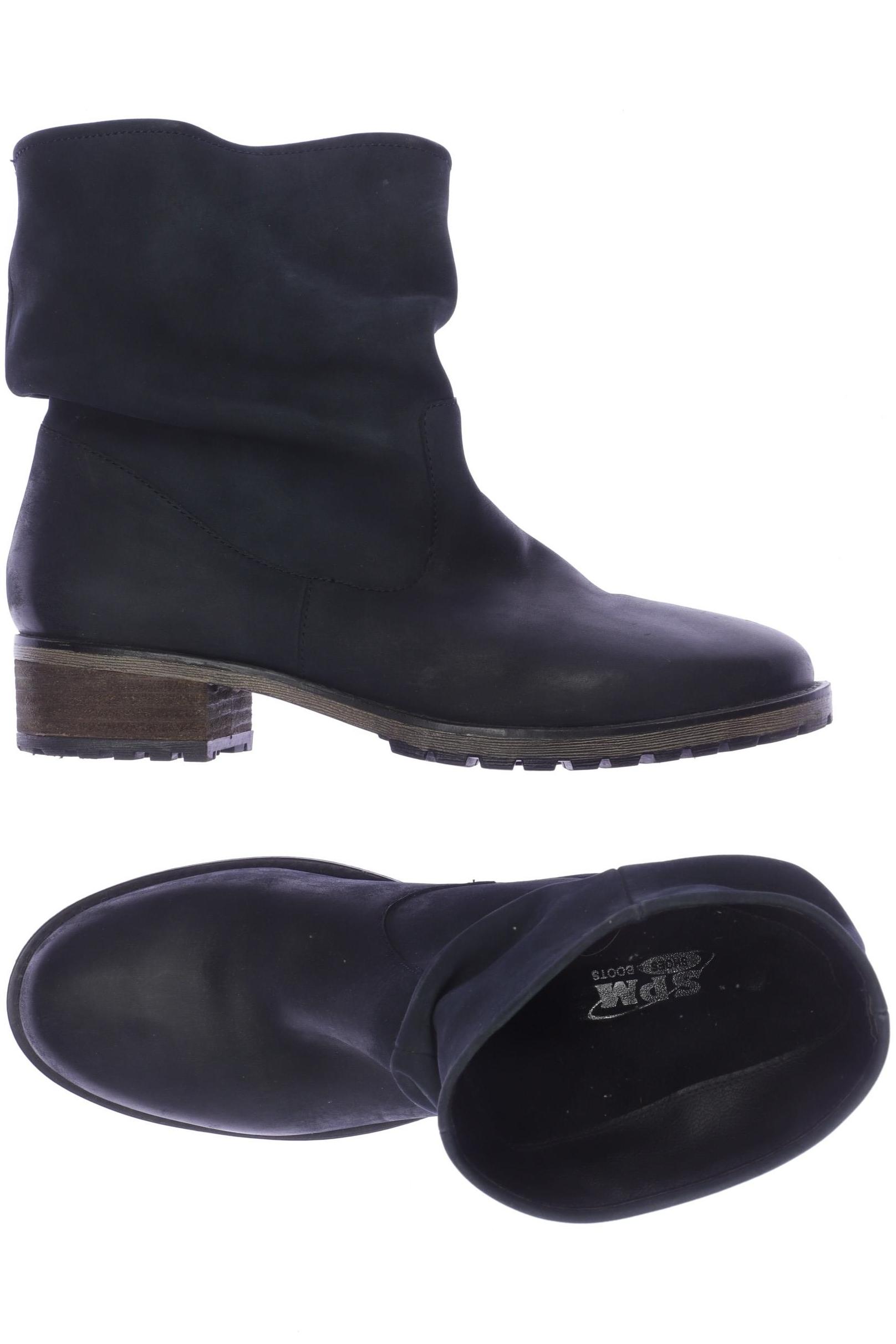 

SPM Damen Stiefelette, marineblau, Gr. 39