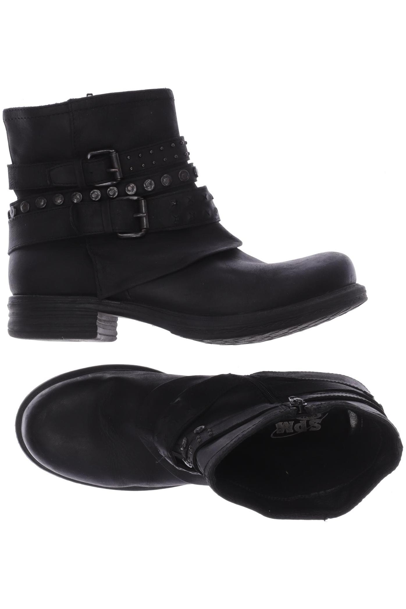 

SPM Damen Stiefelette, schwarz, Gr. 40