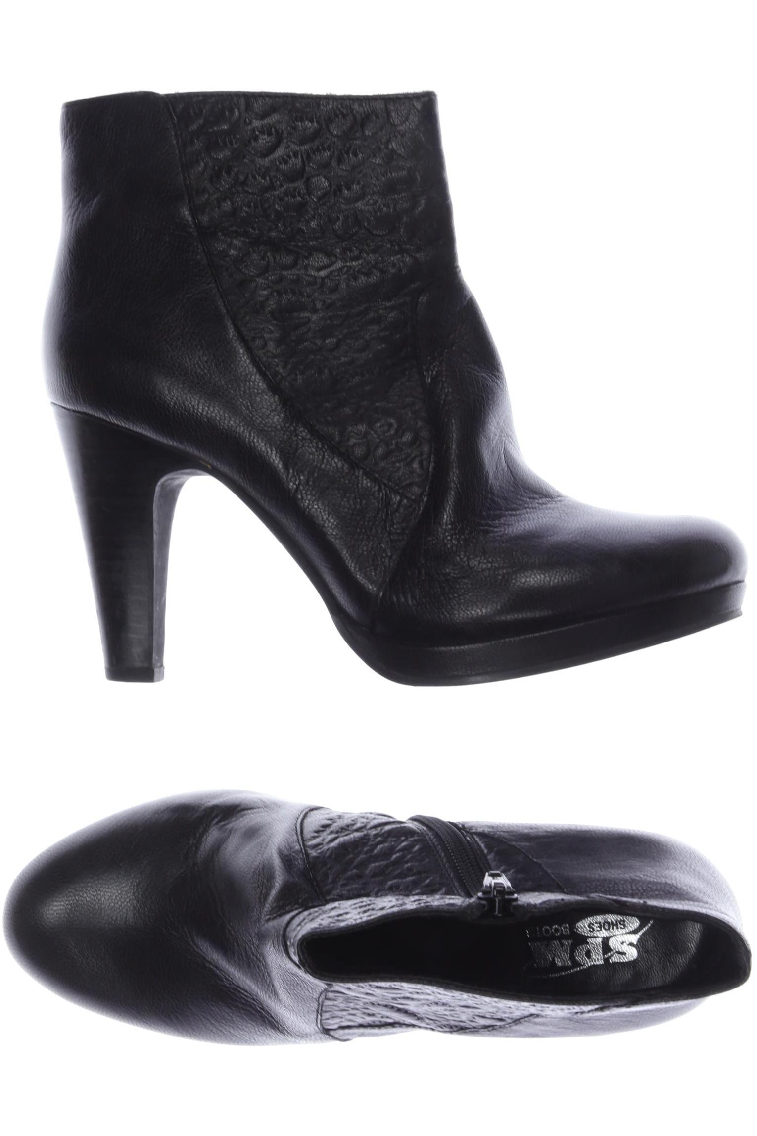

SPM Damen Stiefelette, schwarz, Gr. 38