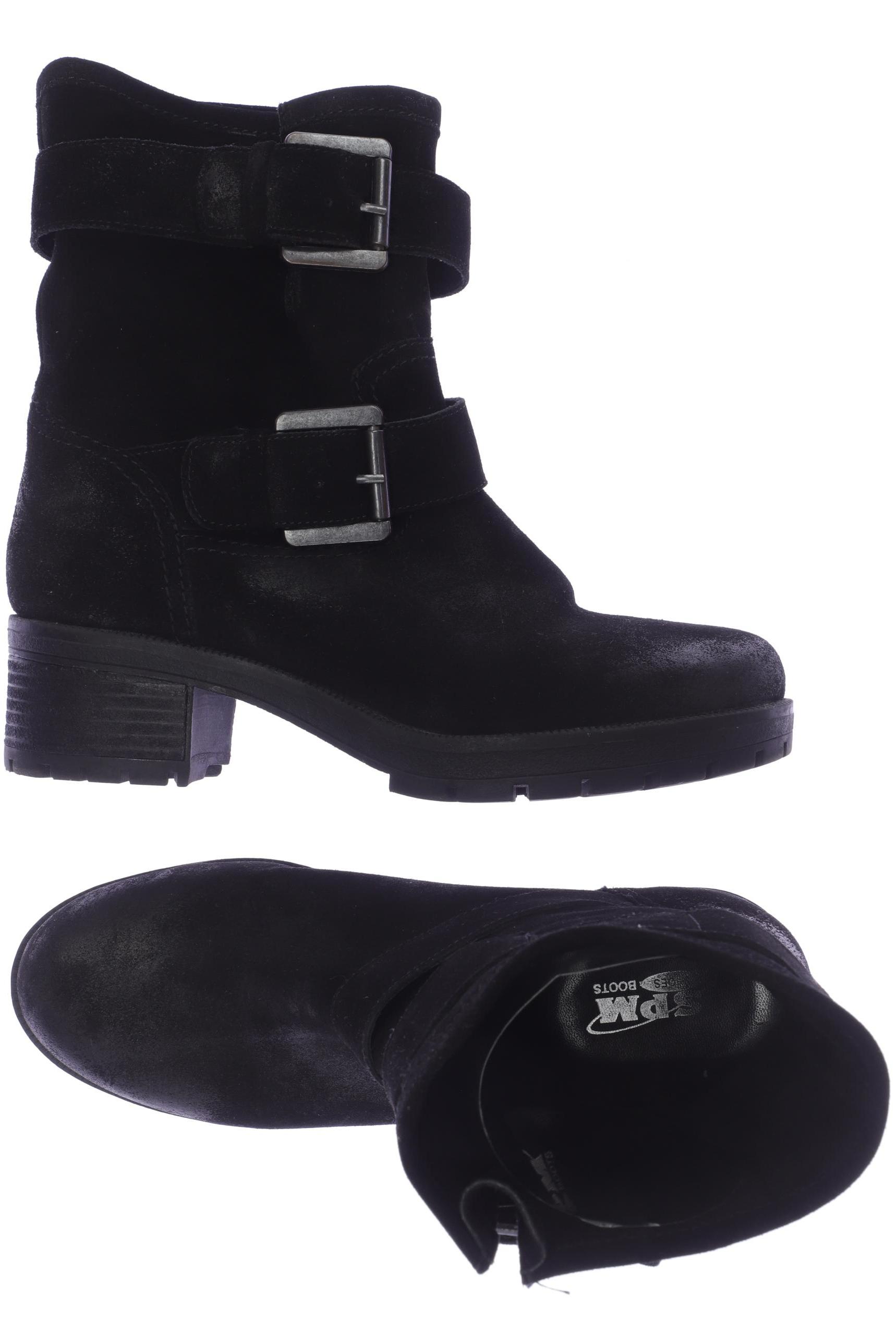 

SPM Damen Stiefelette, schwarz, Gr. 39
