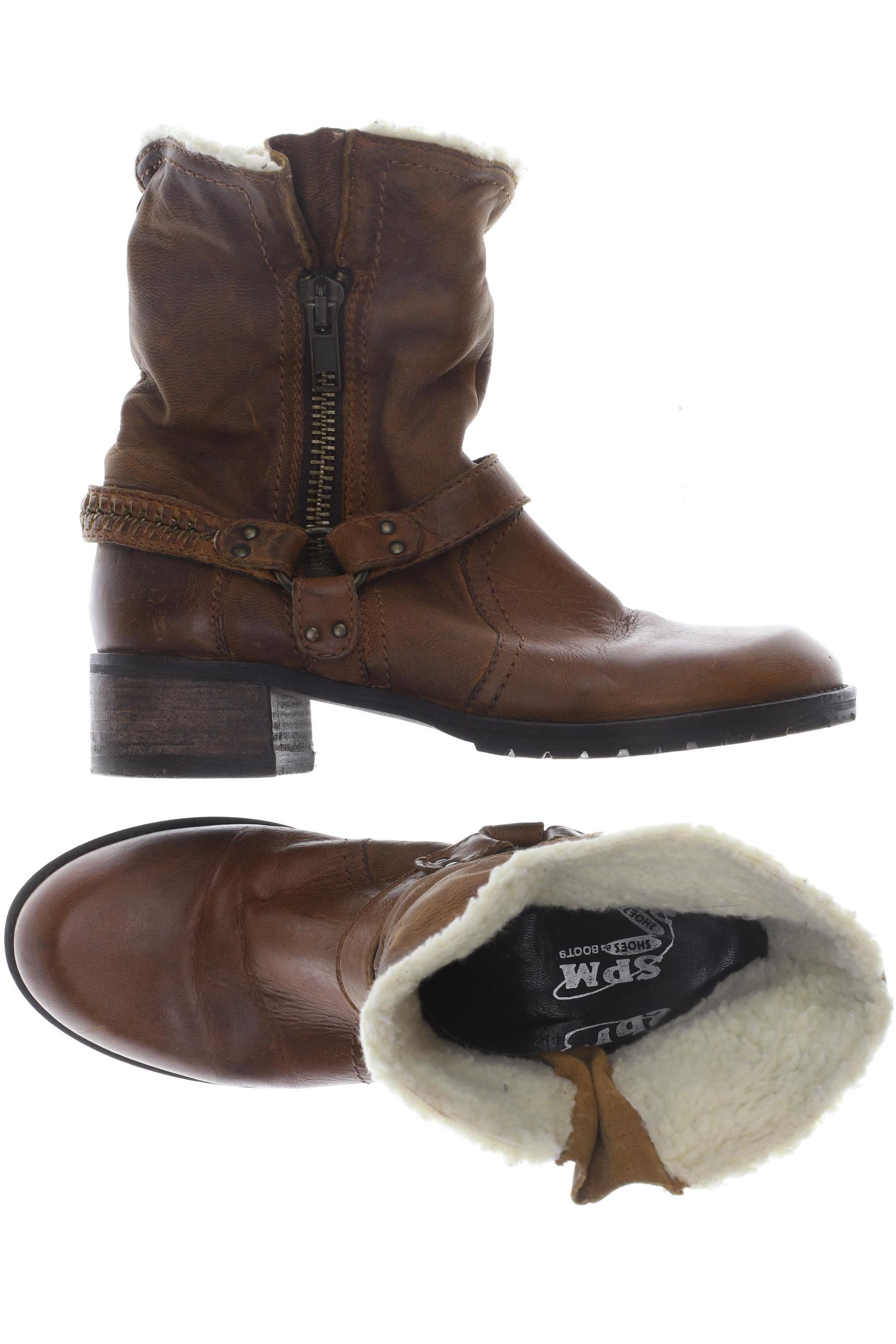 

SPM Damen Stiefelette, braun, Gr. 39