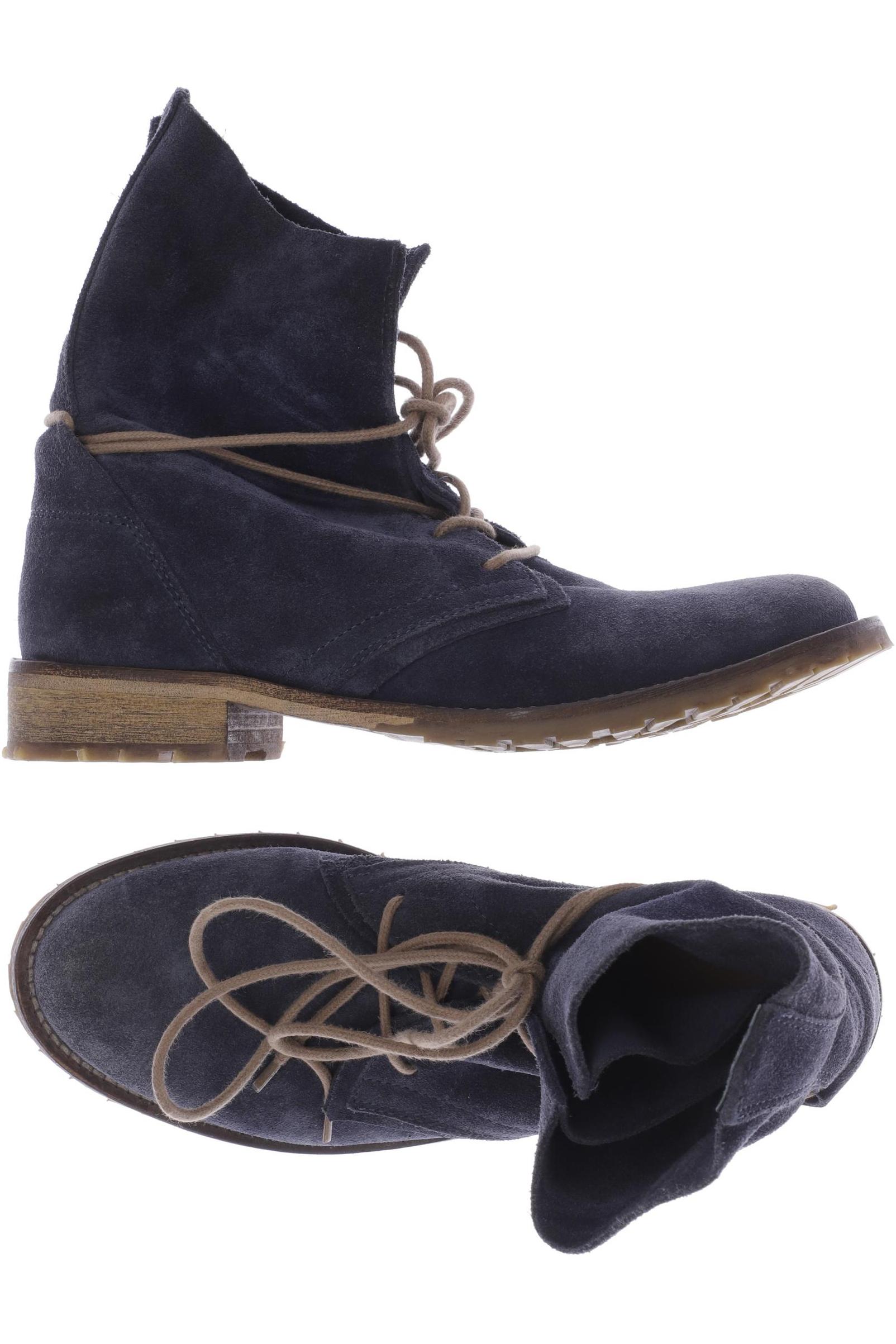 

SPM Damen Stiefelette, marineblau, Gr. 38