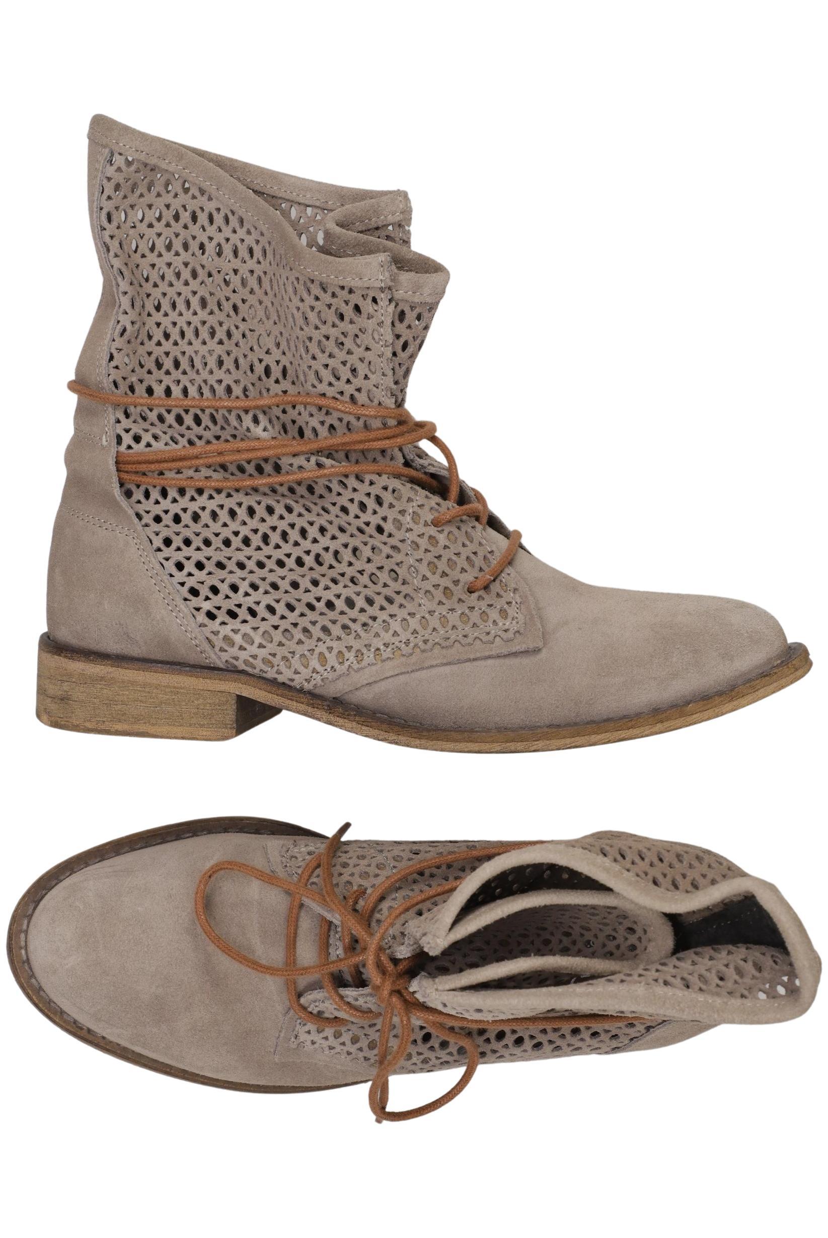 

SPM Damen Stiefelette, beige, Gr. 39