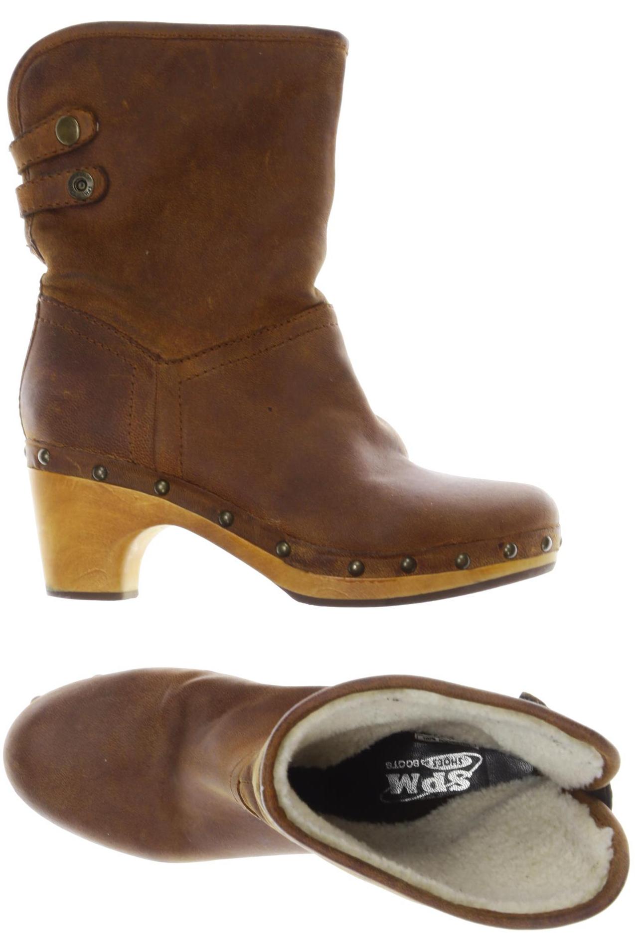 

SPM Damen Stiefelette, braun, Gr. 36