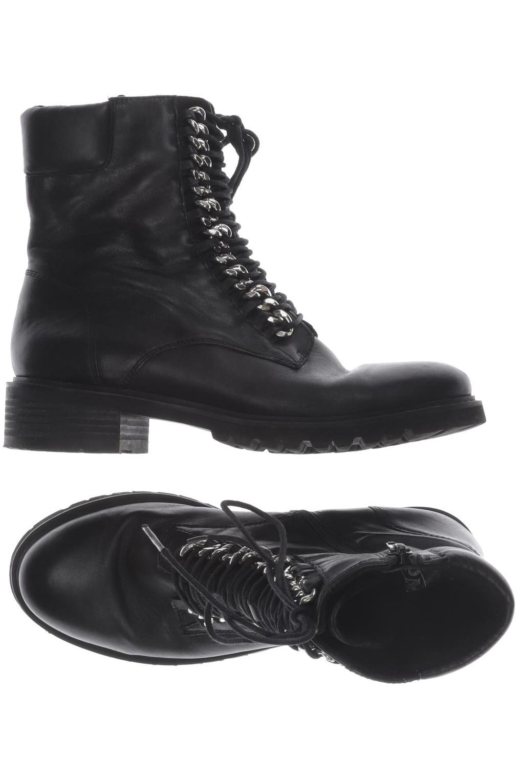 

SPM Damen Stiefelette, schwarz, Gr. 38