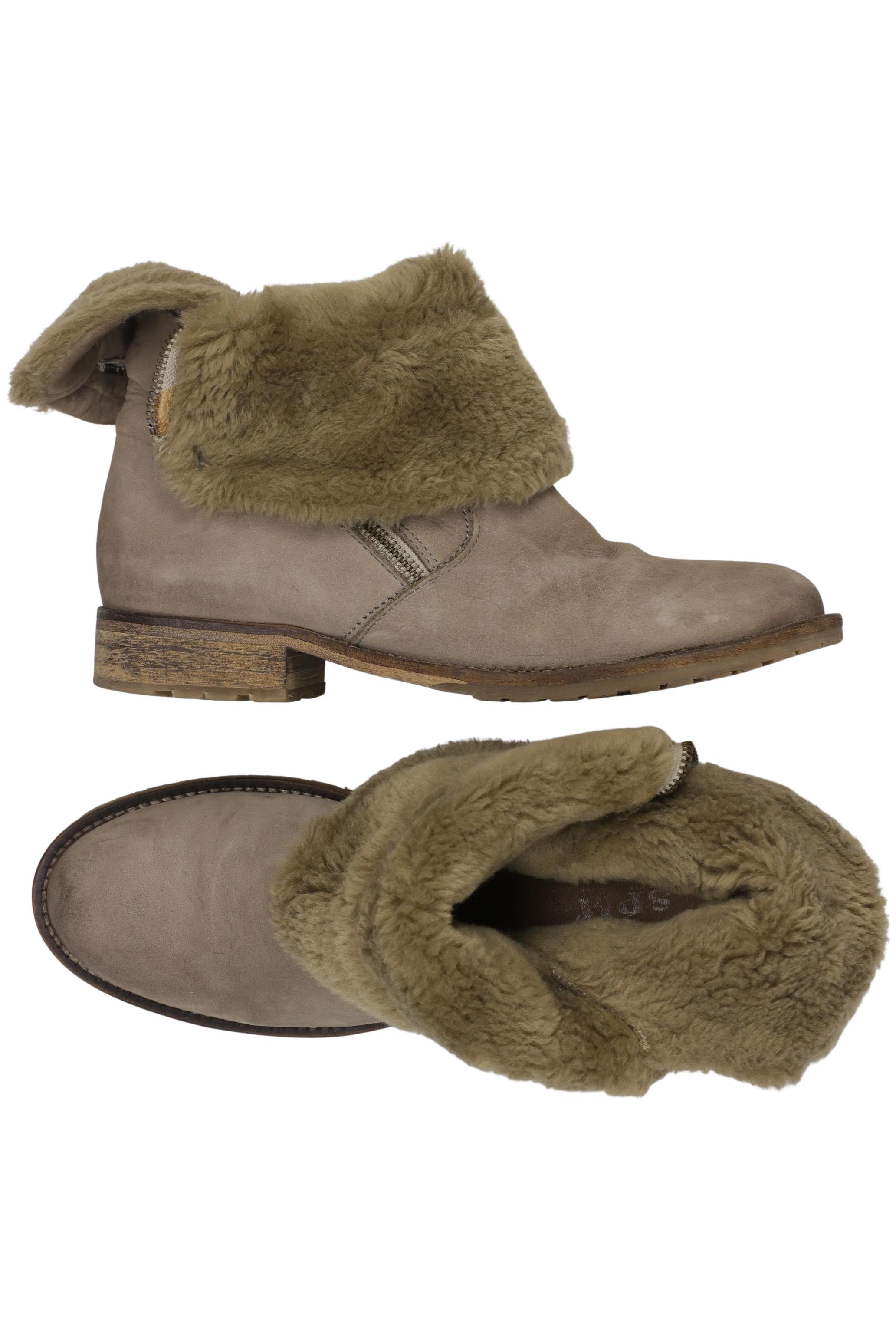 

SPM Damen Stiefelette, beige, Gr. 40