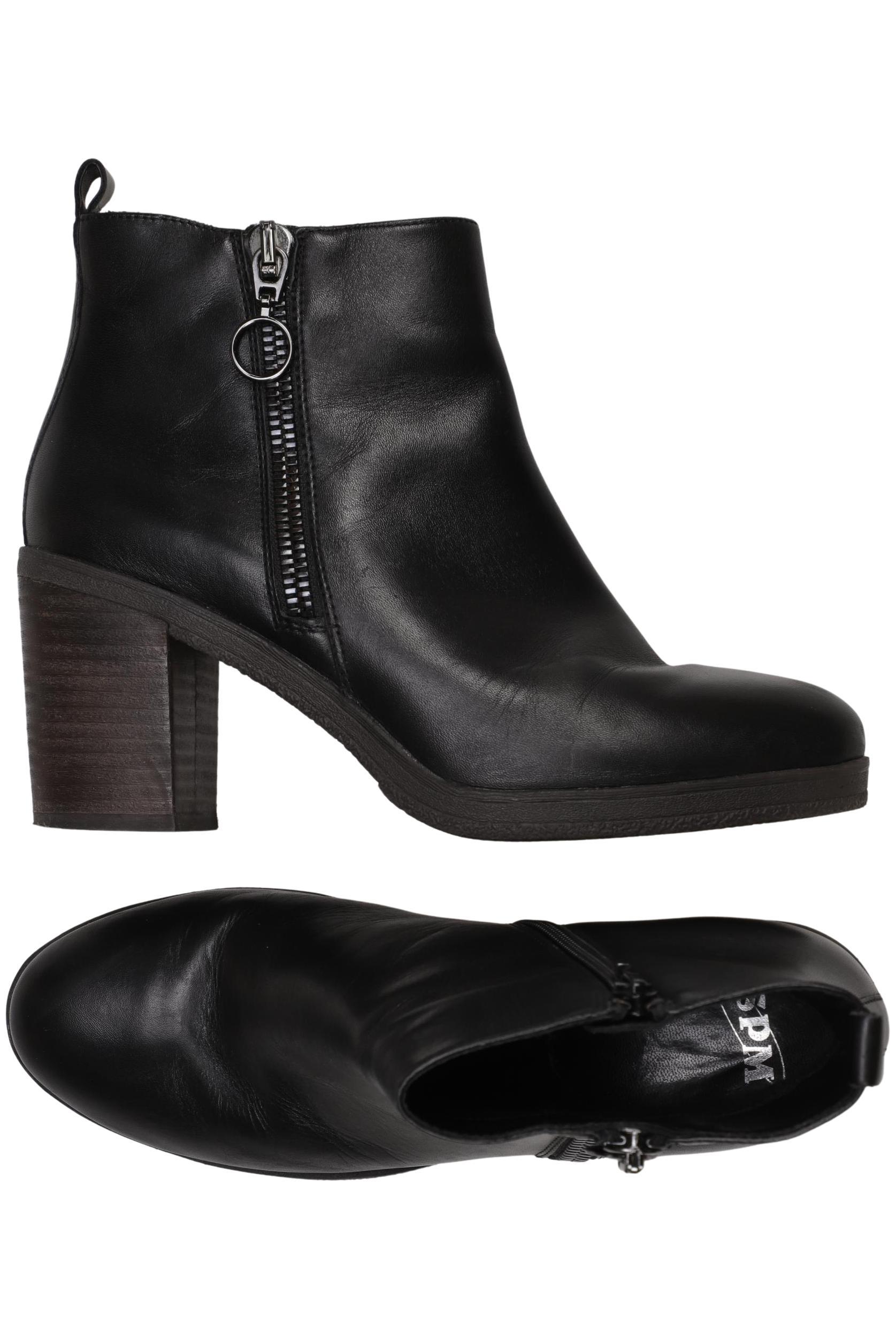 

SPM Damen Stiefelette, schwarz, Gr. 38