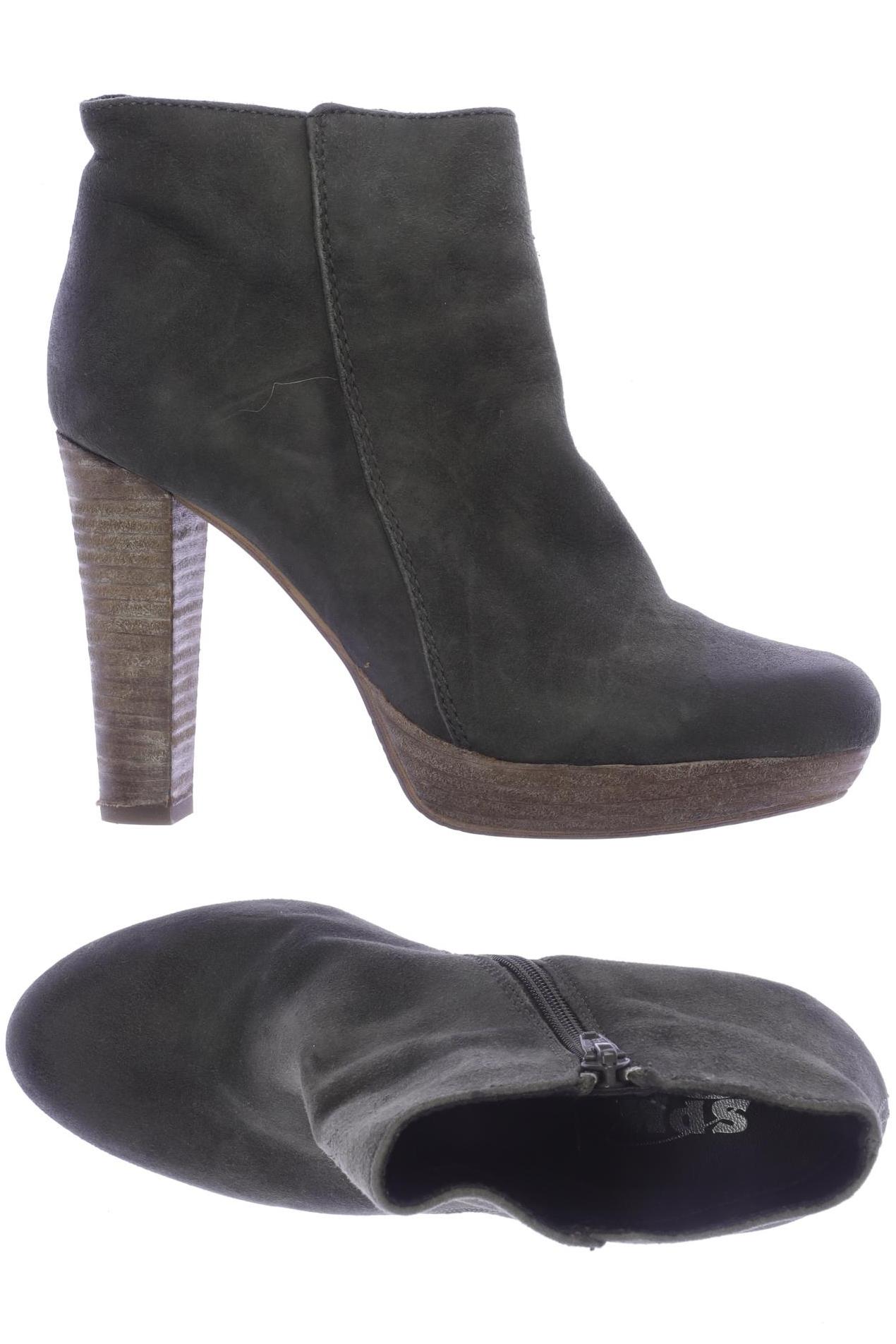 

SPM Damen Stiefelette, grün, Gr. 37.5