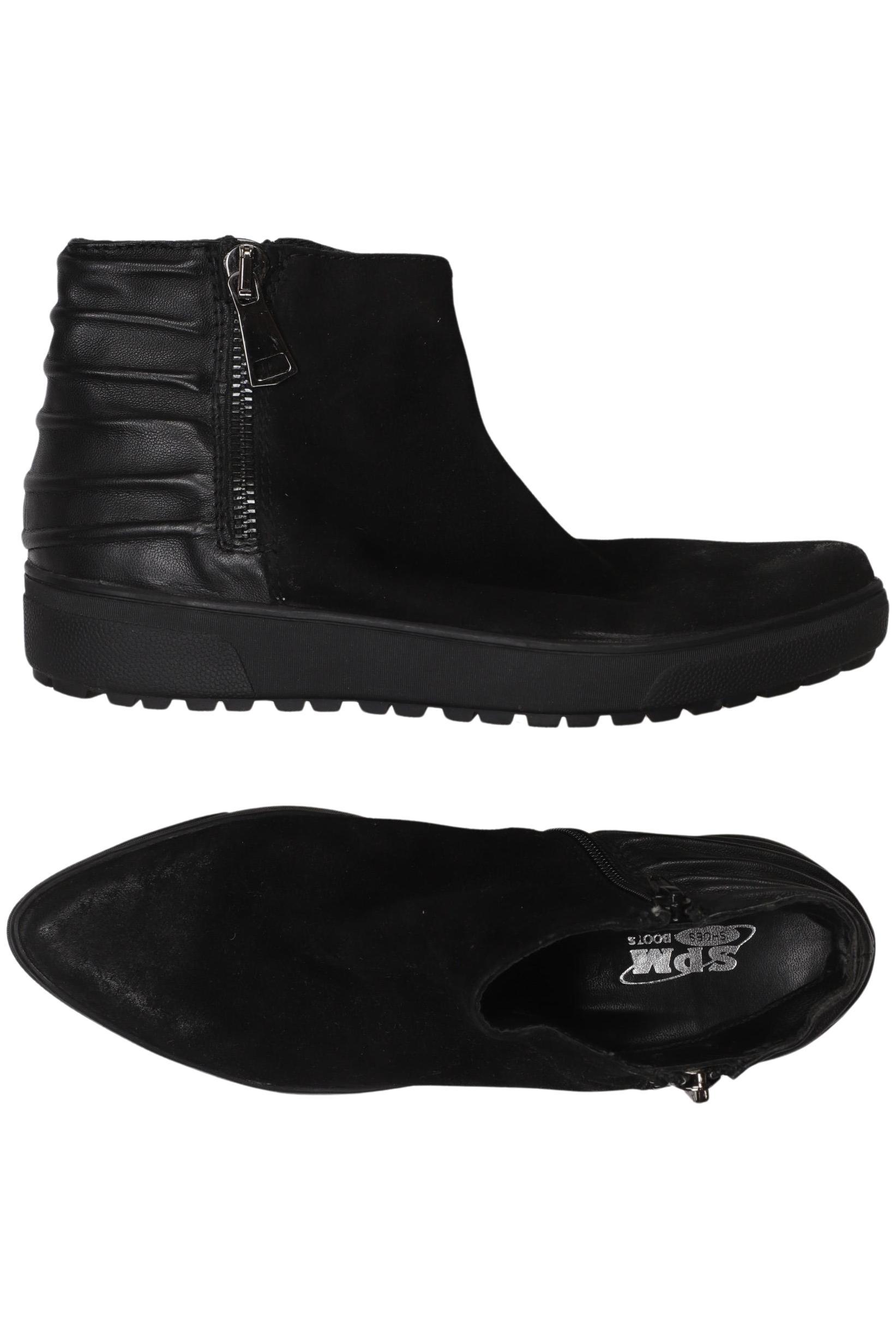 

SPM Damen Stiefelette, schwarz, Gr. 39