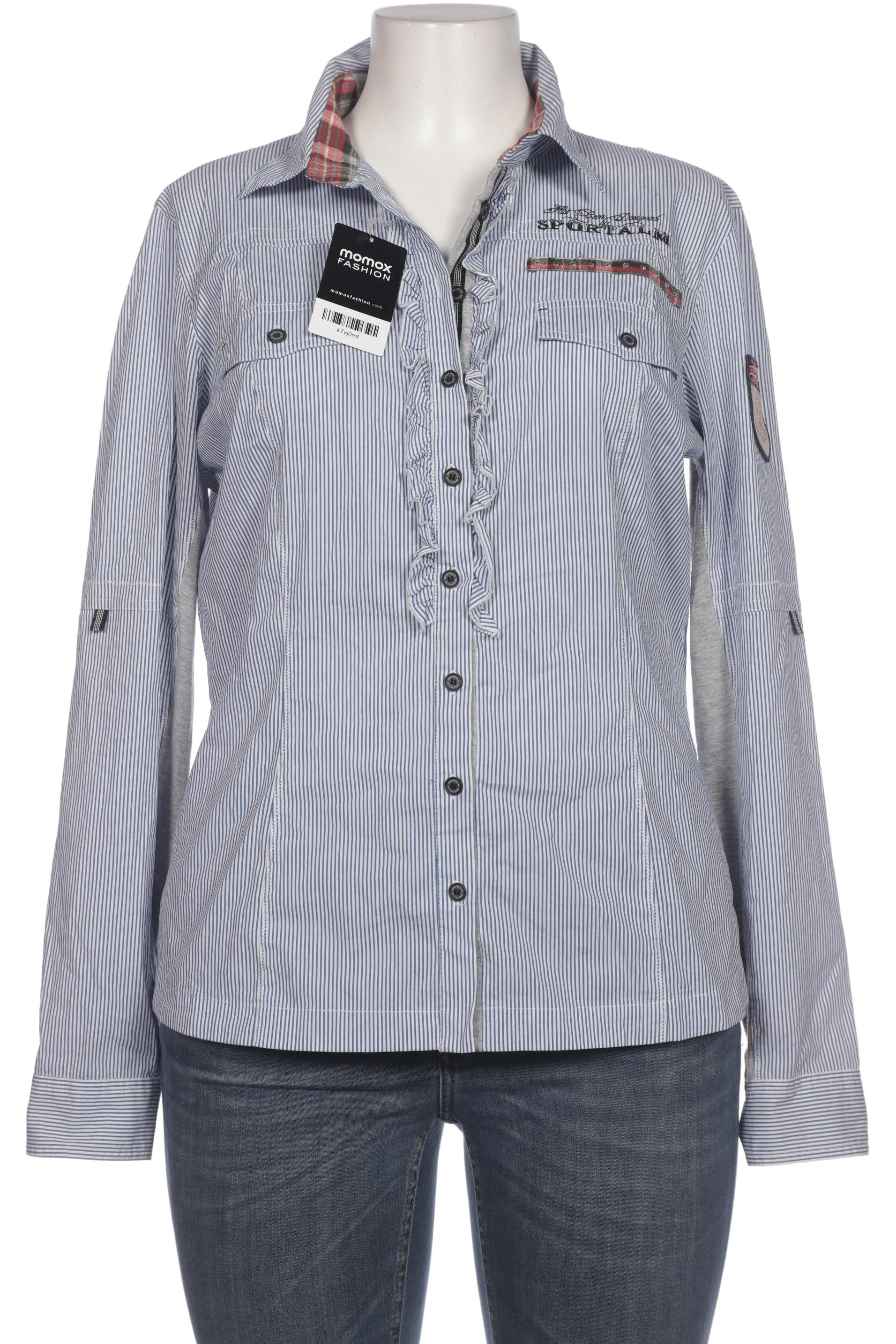 

Sportalm Damen Bluse, blau, Gr. 40