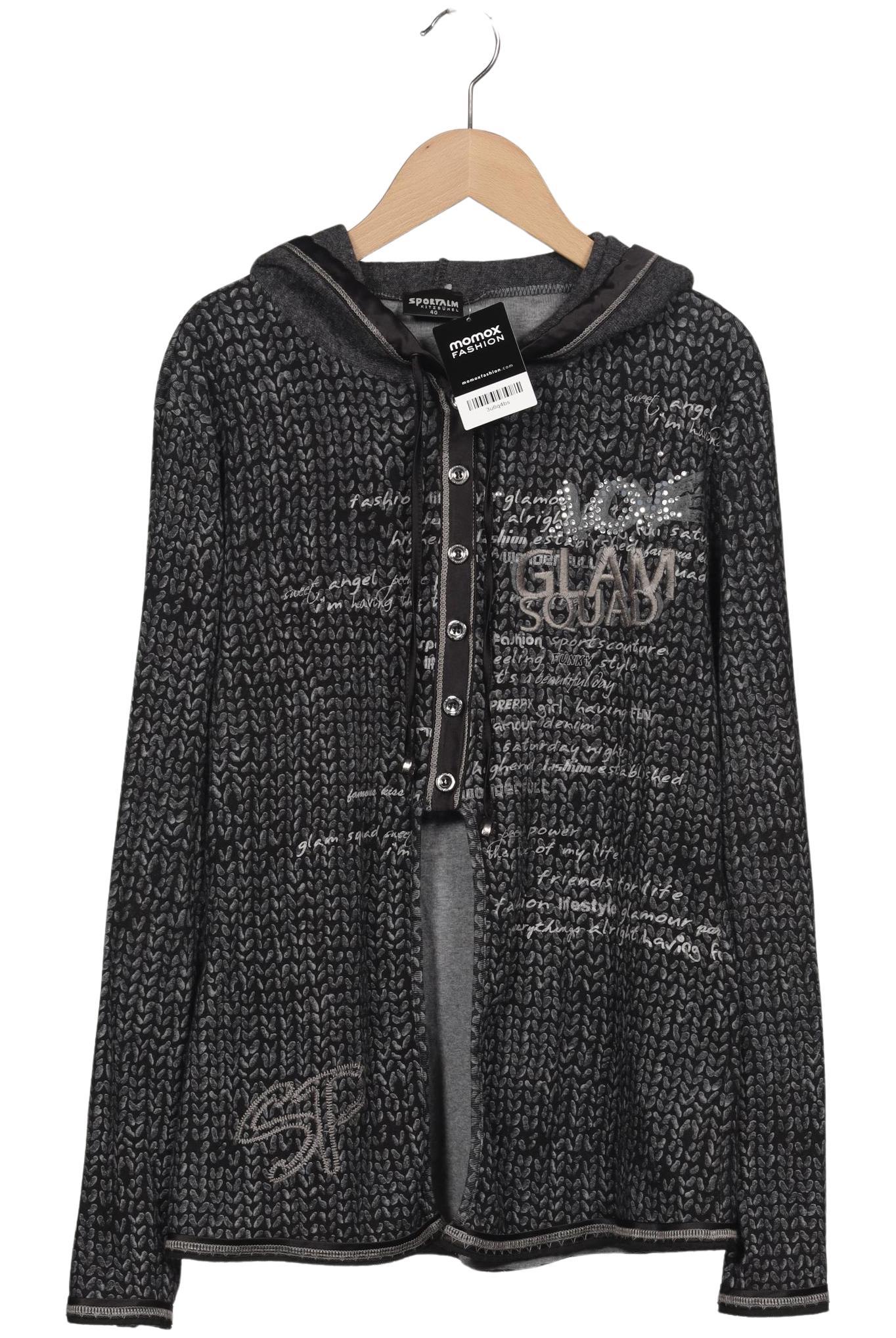 

Sportalm Damen Kapuzenpullover, grau, Gr. 40