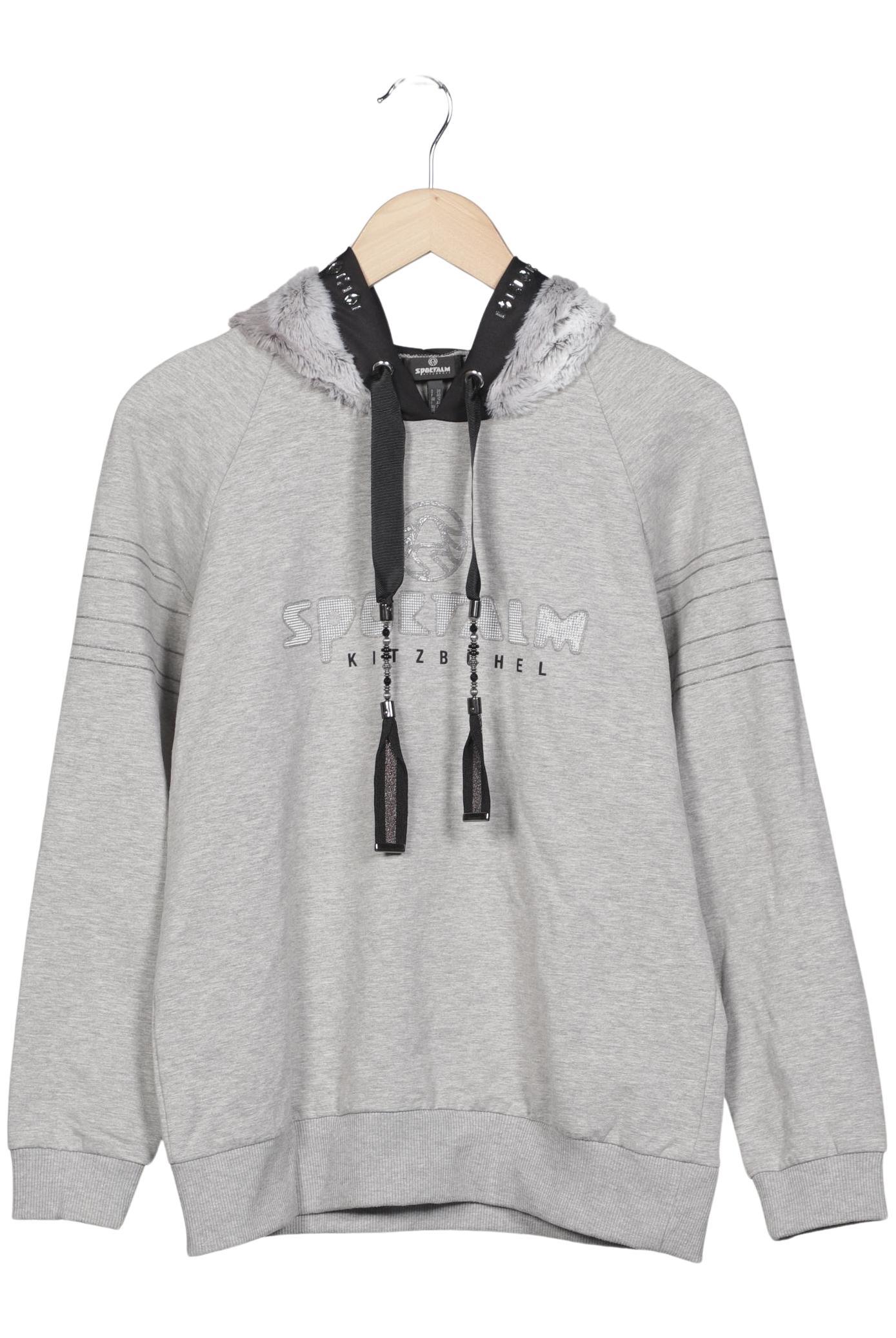 

Sportalm Damen Kapuzenpullover, grau, Gr. 38